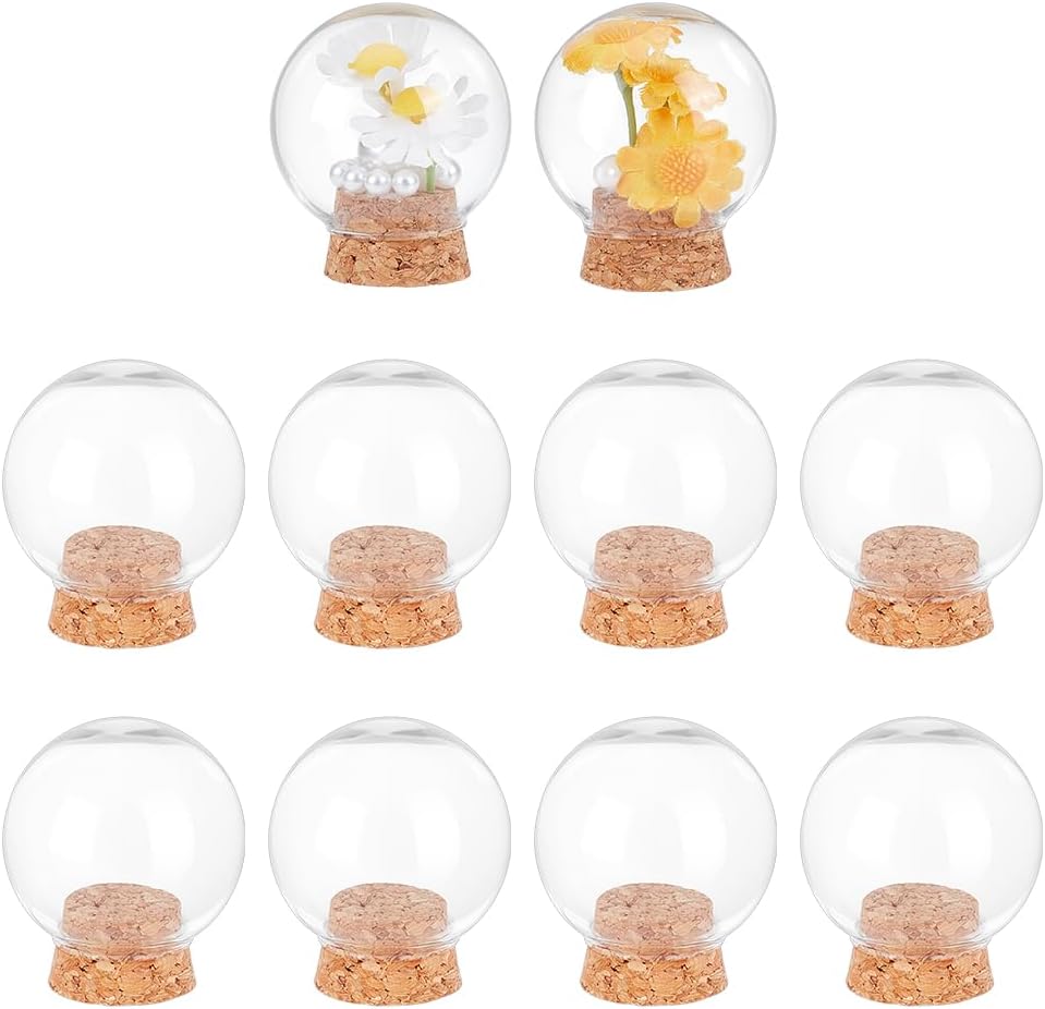Unnecessary Nbeads 10 Decorative Jars Display — WeirdThingsToBuy weird find