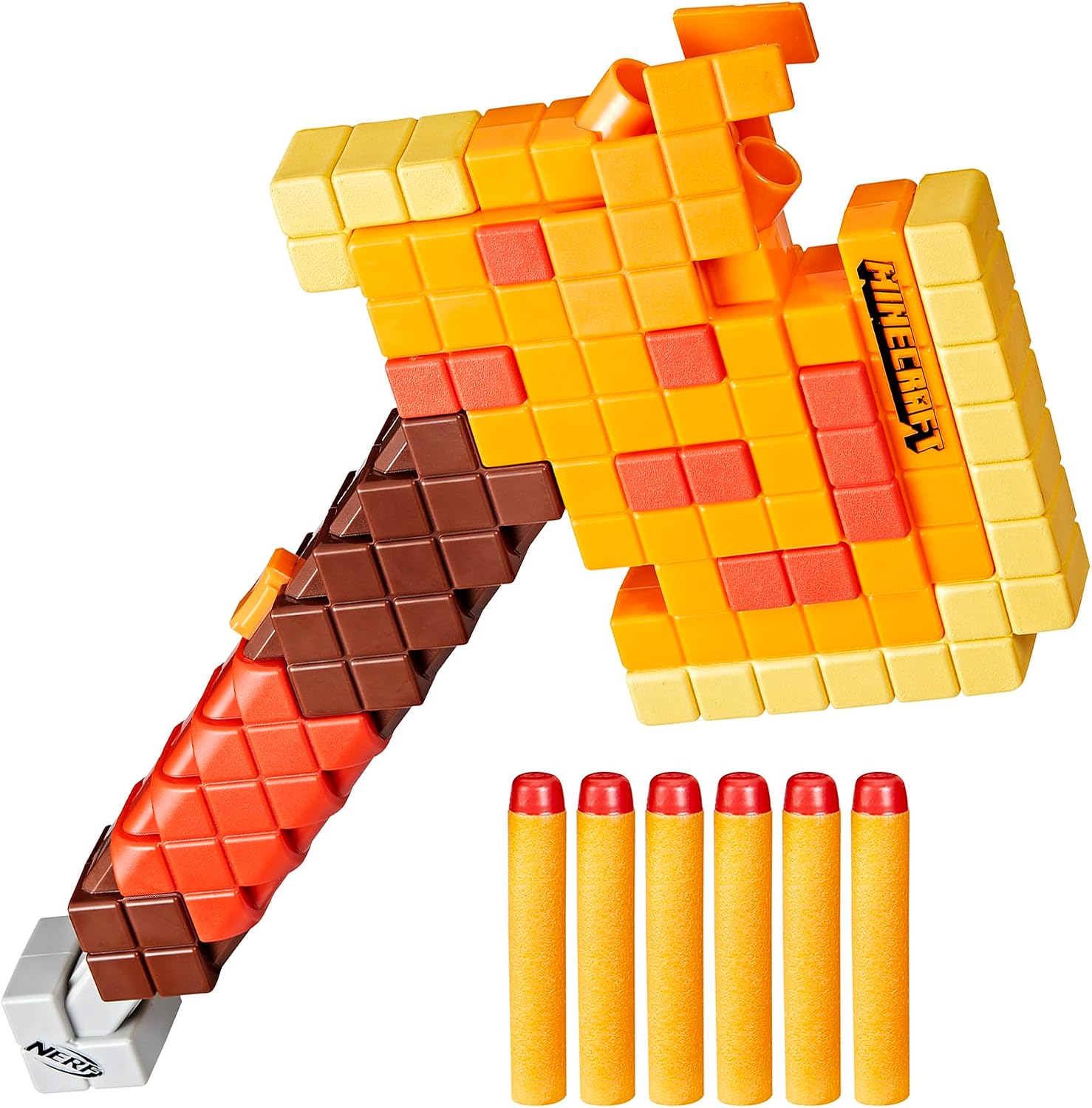 Unnecessary Nerf Minecraft Firebrand Dart Blasting — WeirdThingsToBuy weird find