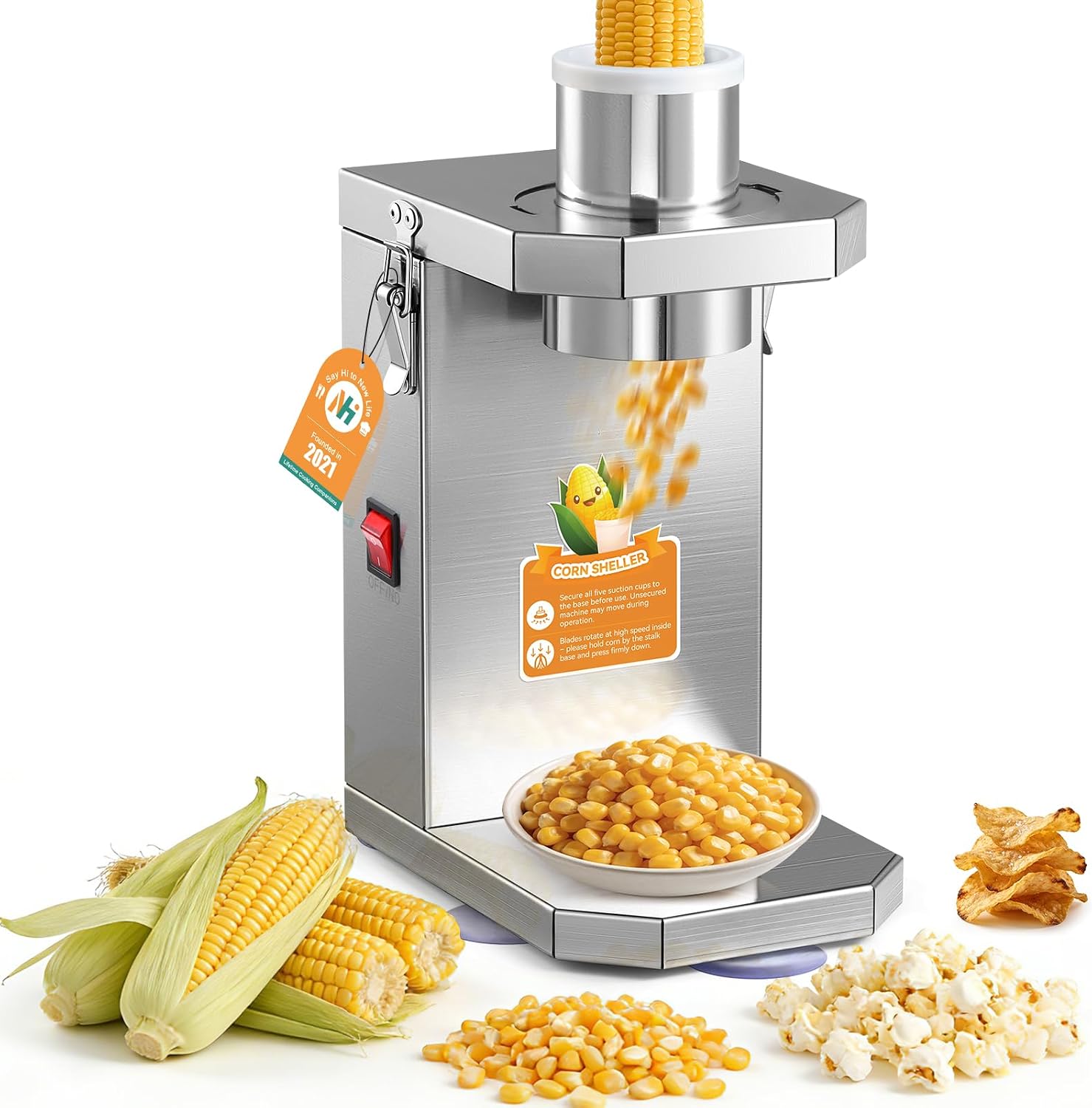 Unnecessary Newhai Electric Corn Sheller Commercial — WeirdThingsToBuy weird find