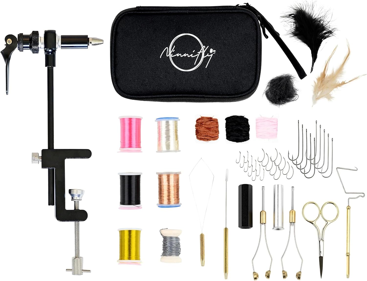 Unnecessary Ninnifly Fly Tying Kit Beginners — WeirdThingsToBuy weird find