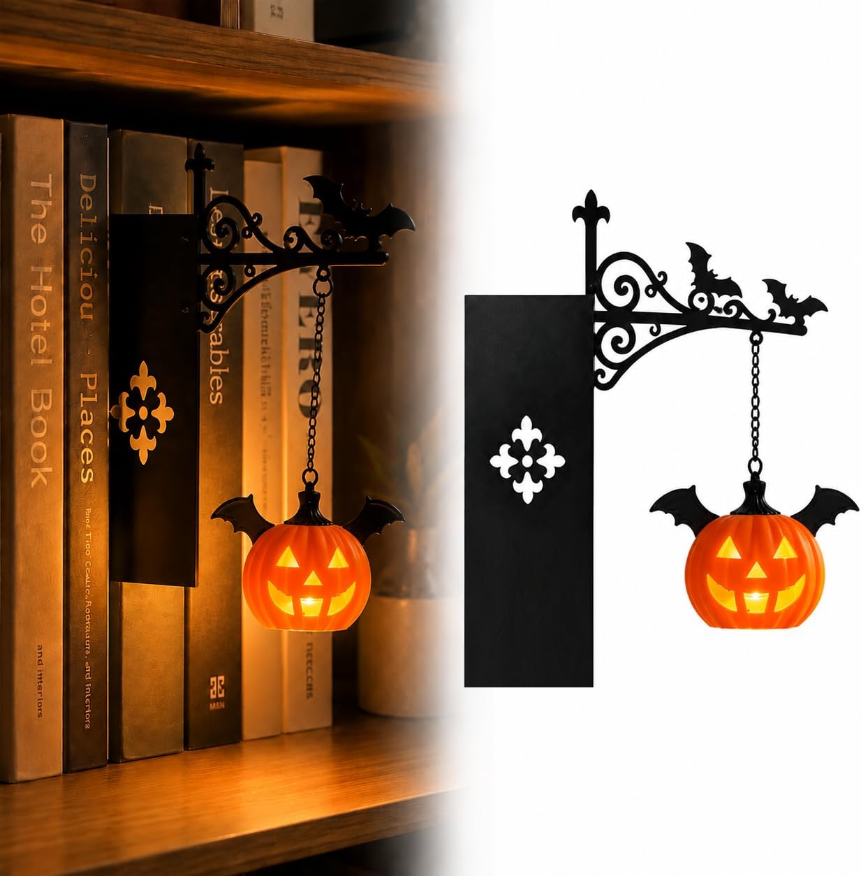 Unnecessary Nooklight Bookshelf Library Lantern Mini — WeirdThingsToBuy weird find