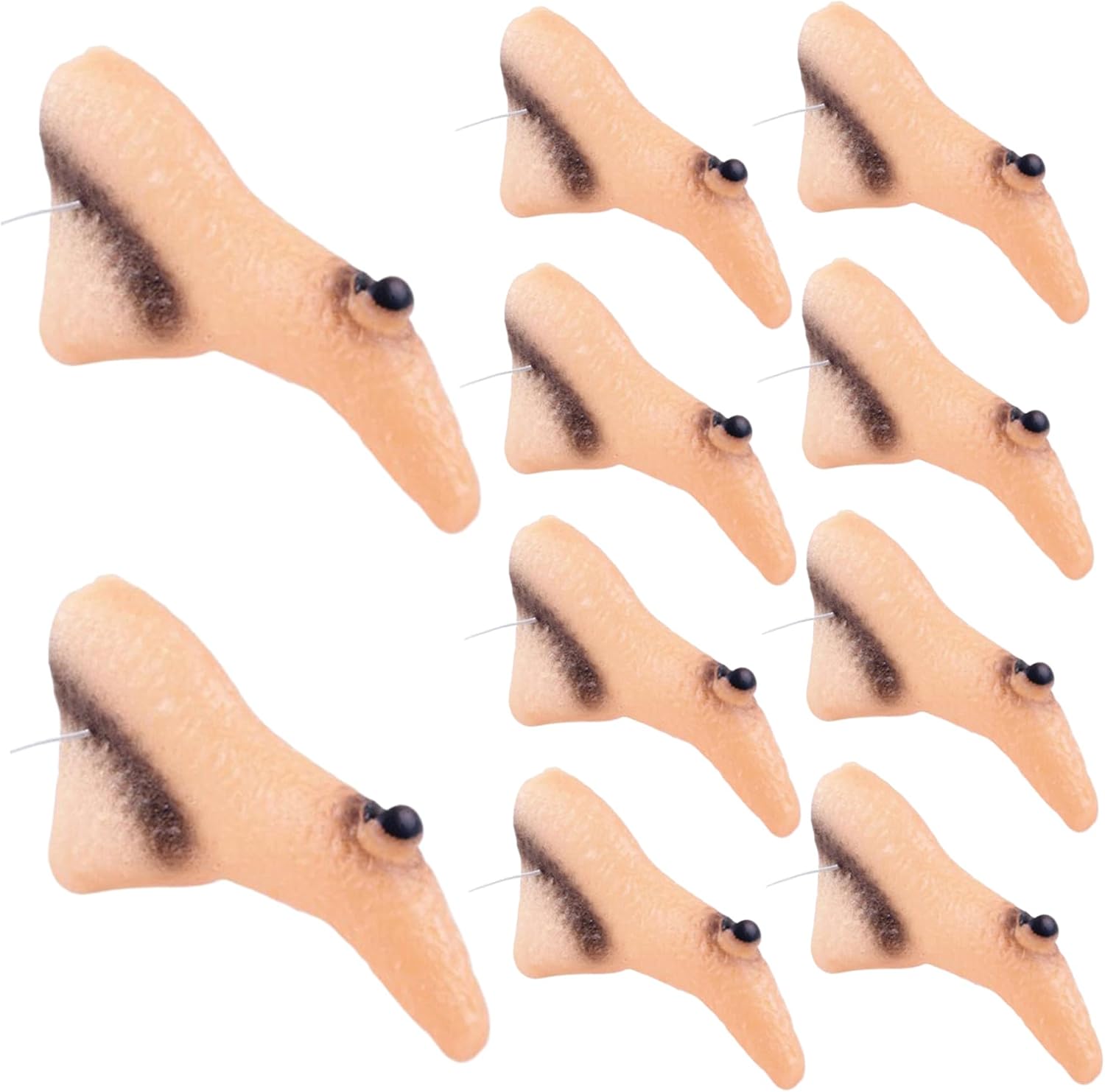 Unnecessary Nose 10pcs Funny Realistic Free — WeirdThingsToBuy weird find