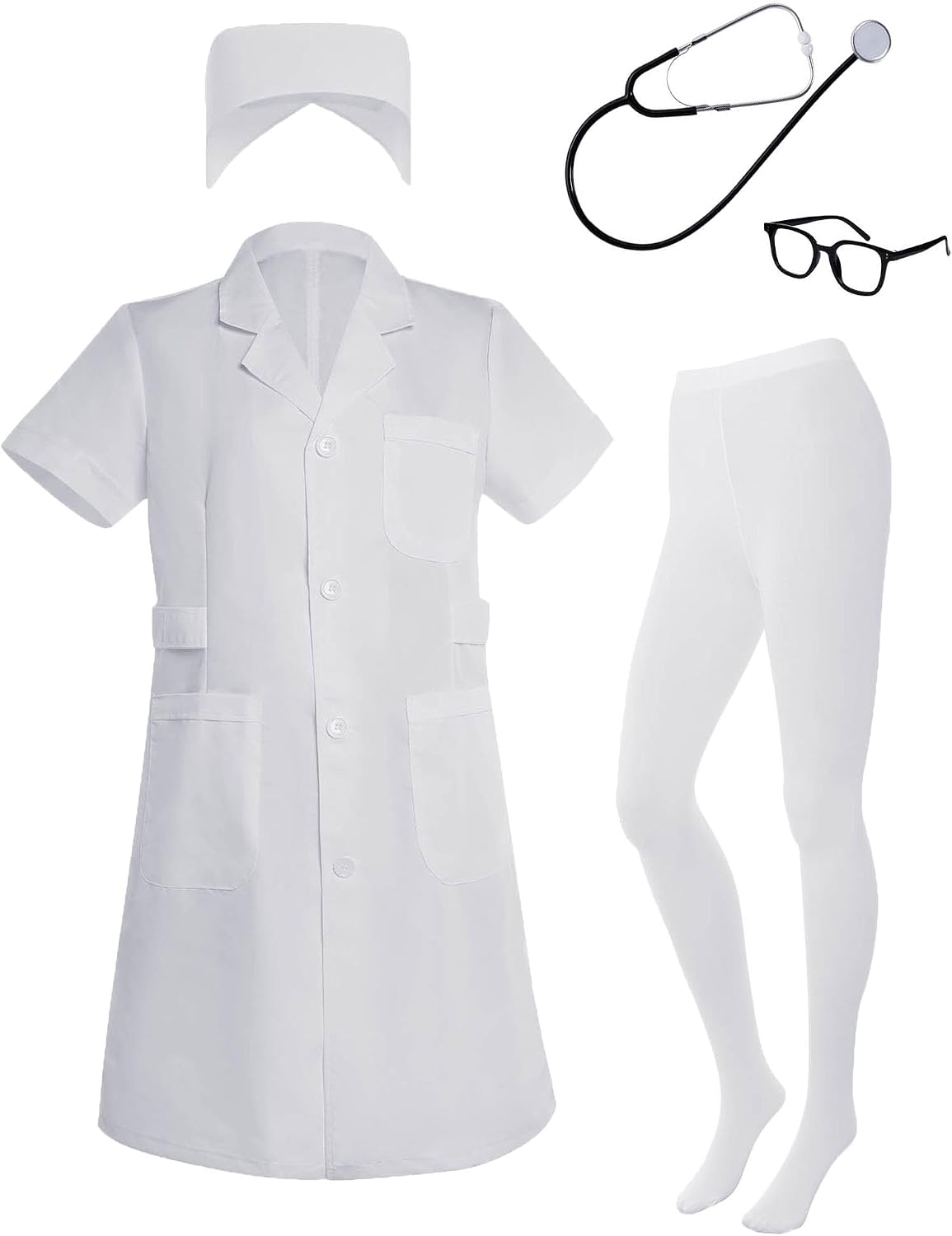 Unnecessary Nurse Costume Women White Lab — WeirdThingsToBuy weird find