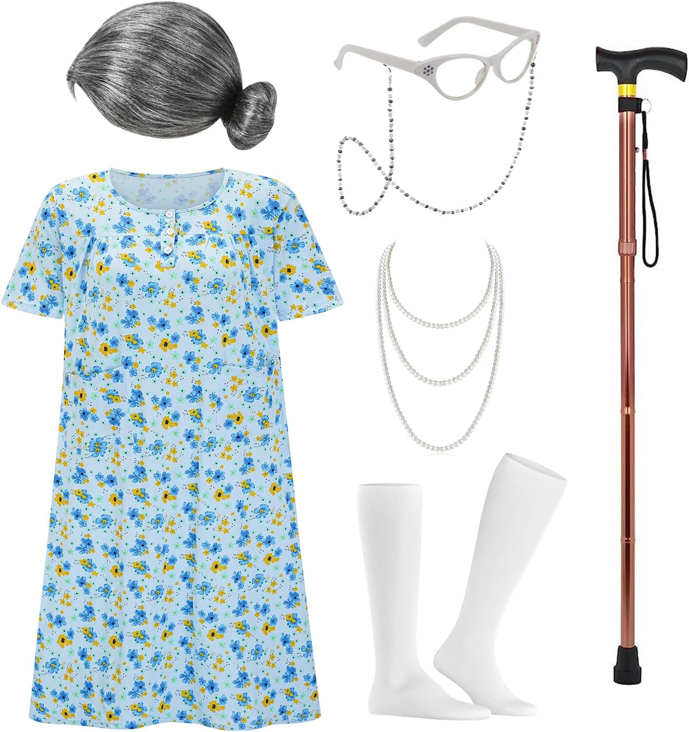 Unnecessary Old Lady Costume Women Adult — WeirdThingsToBuy weird find