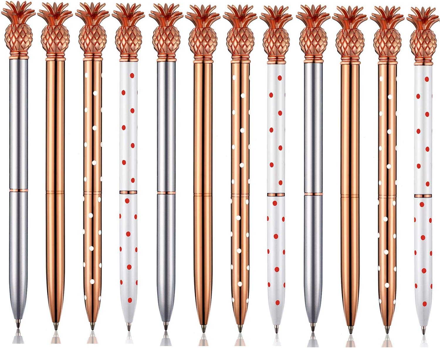 Unnecessary Outus 12 Pineapple Pens Cute — WeirdThingsToBuy weird find