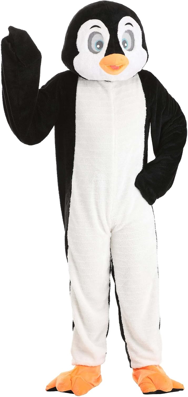 Unnecessary Penguin Mascot Adult Costume — WeirdThingsToBuy weird find