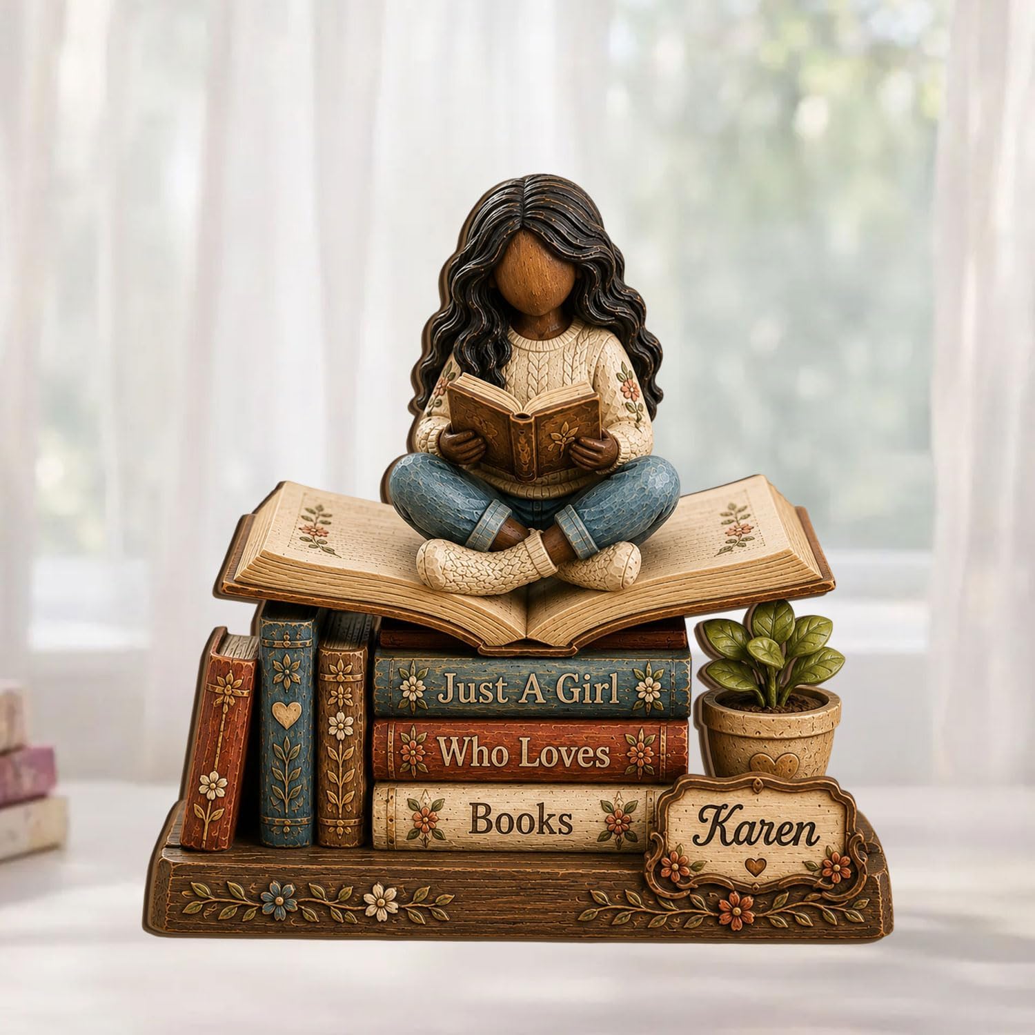 Unnecessary Personalized Just a Girl Who — WeirdThingsToBuy weird find