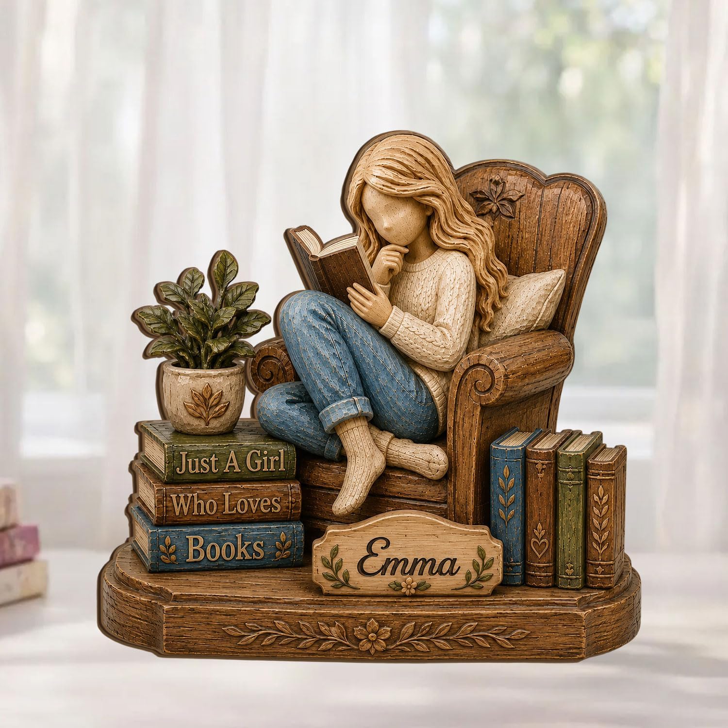Unnecessary Personalized Just a Girl Who — WeirdThingsToBuy weird find