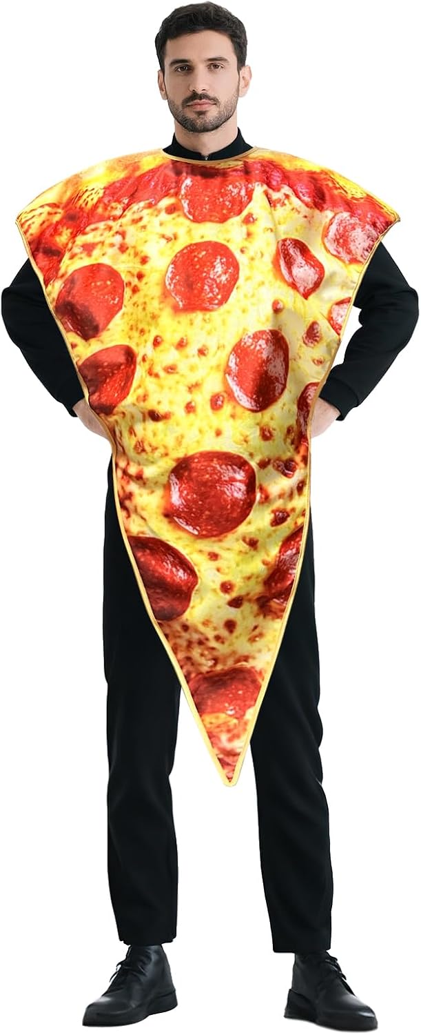 Unnecessary Pizza Slice Costume Funny Food — WeirdThingsToBuy weird find