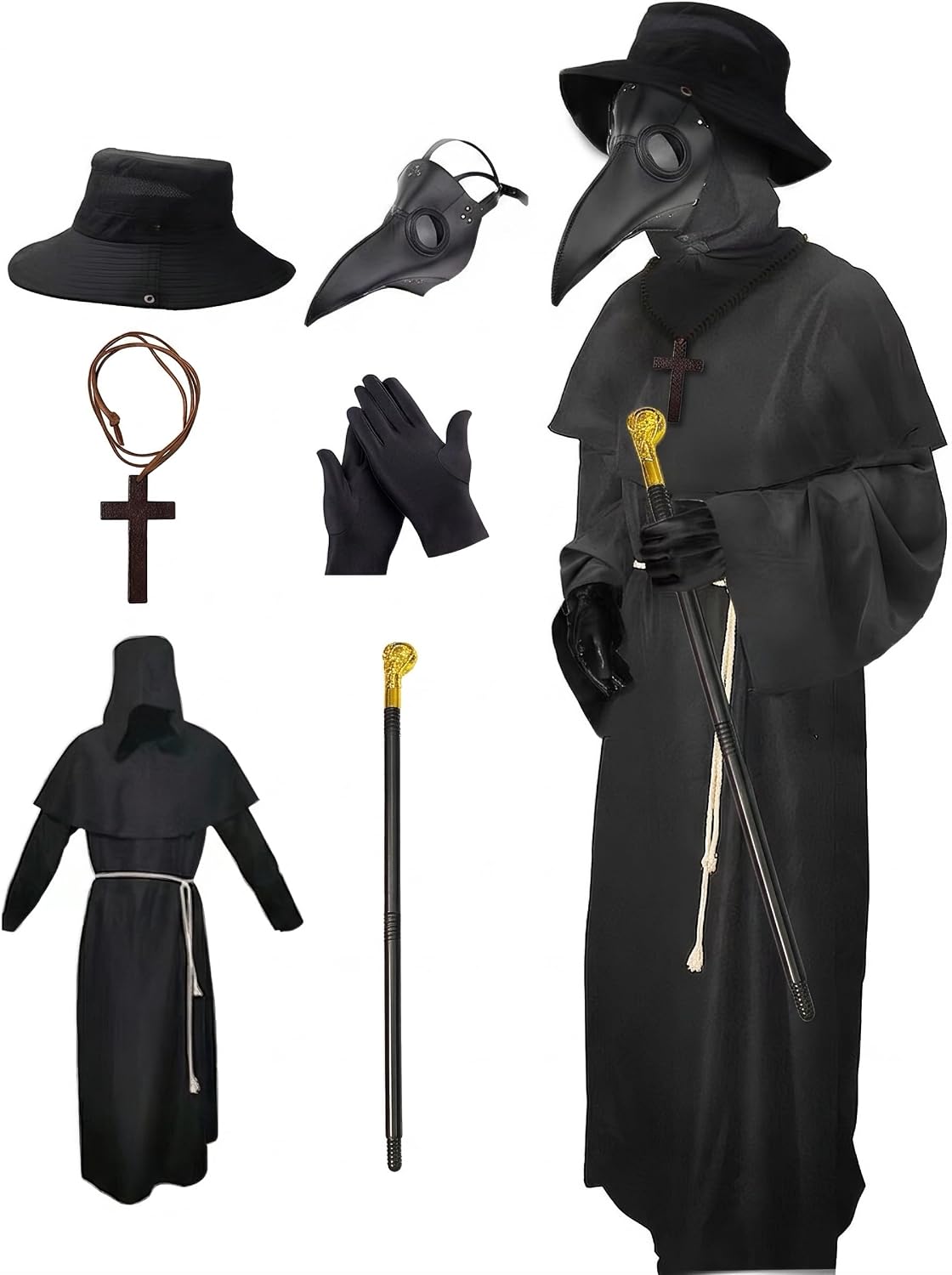 Unnecessary Plague Doctor Costume Halloween Costumes — WeirdThingsToBuy weird find