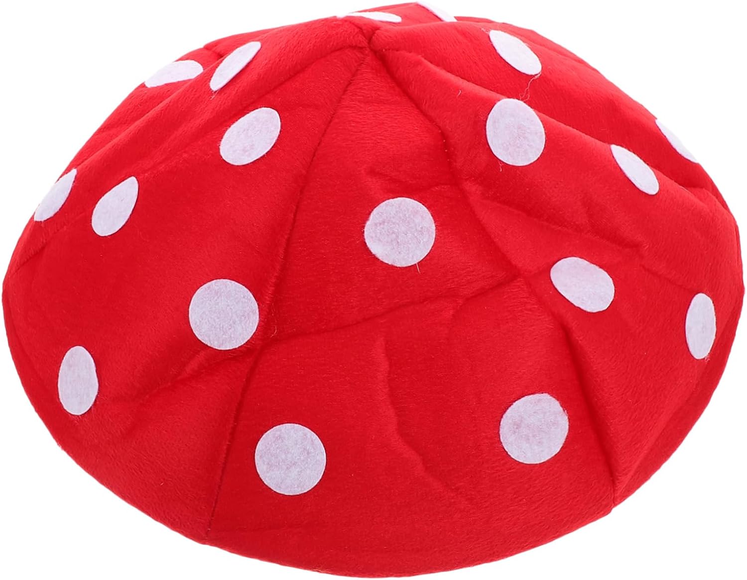 Unnecessary Plush Spotted Mushroom Beret Hat — WeirdThingsToBuy weird find