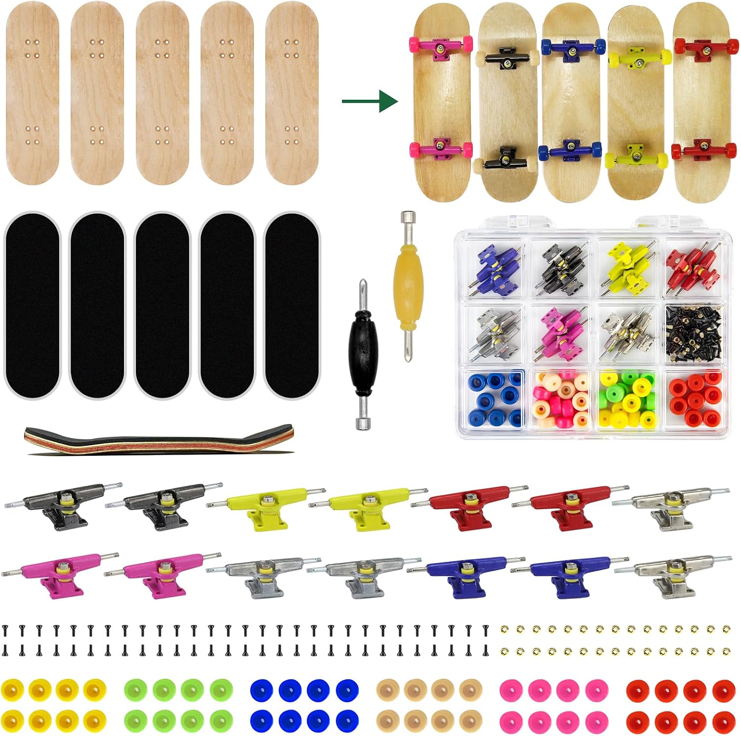 Unnecessary Premium Wooden Fingerboard Deck — WeirdThingsToBuy weird find