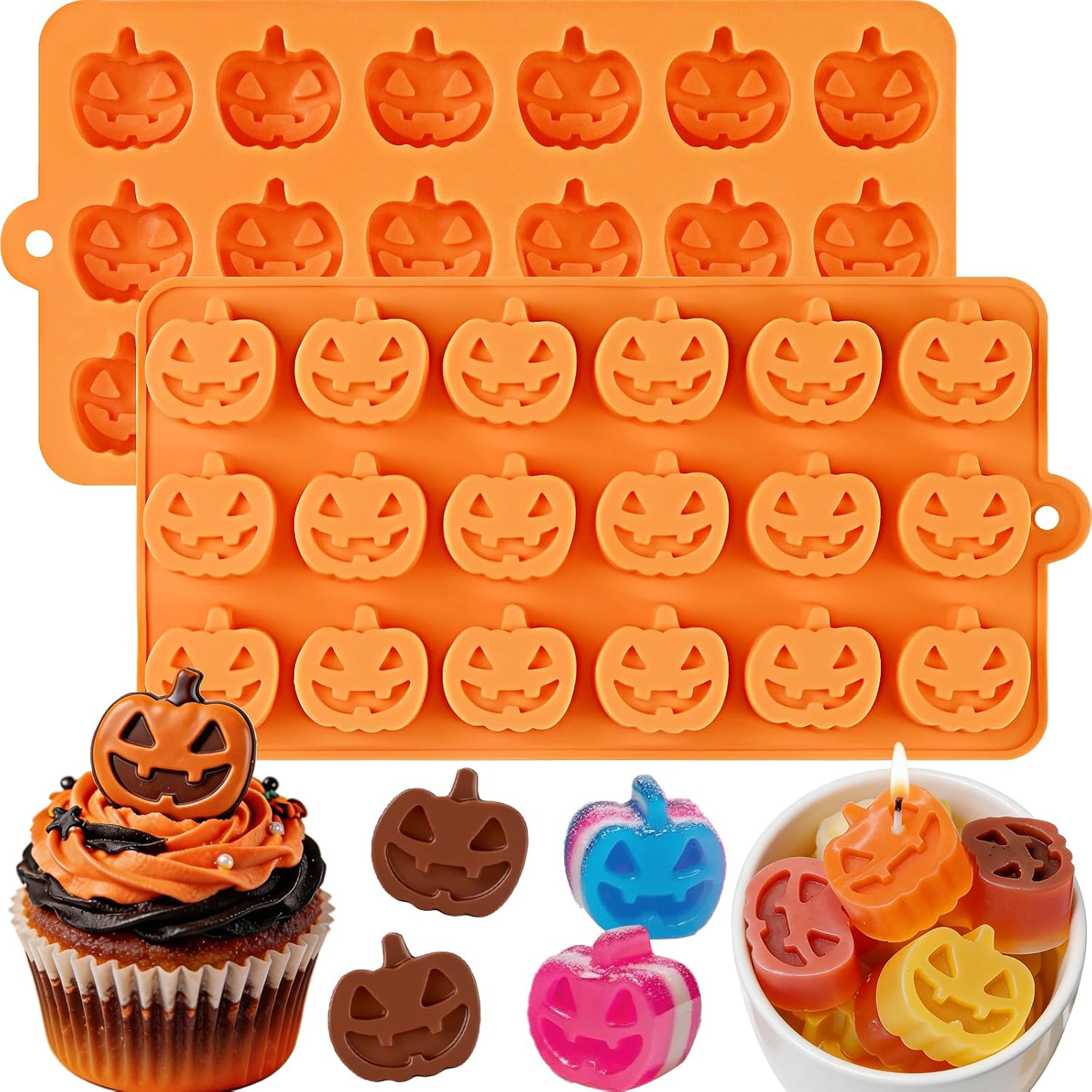 Unnecessary Pumpkin Chocolate Molds 2 Pack — WeirdThingsToBuy weird find