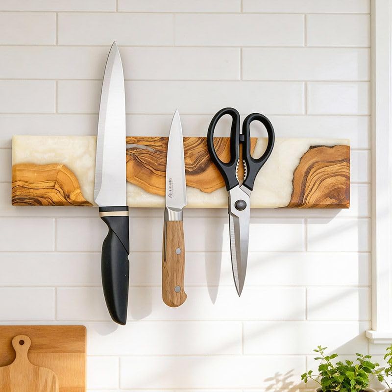 Unnecessary Resin Magnetic Knife Holder — WeirdThingsToBuy weird find