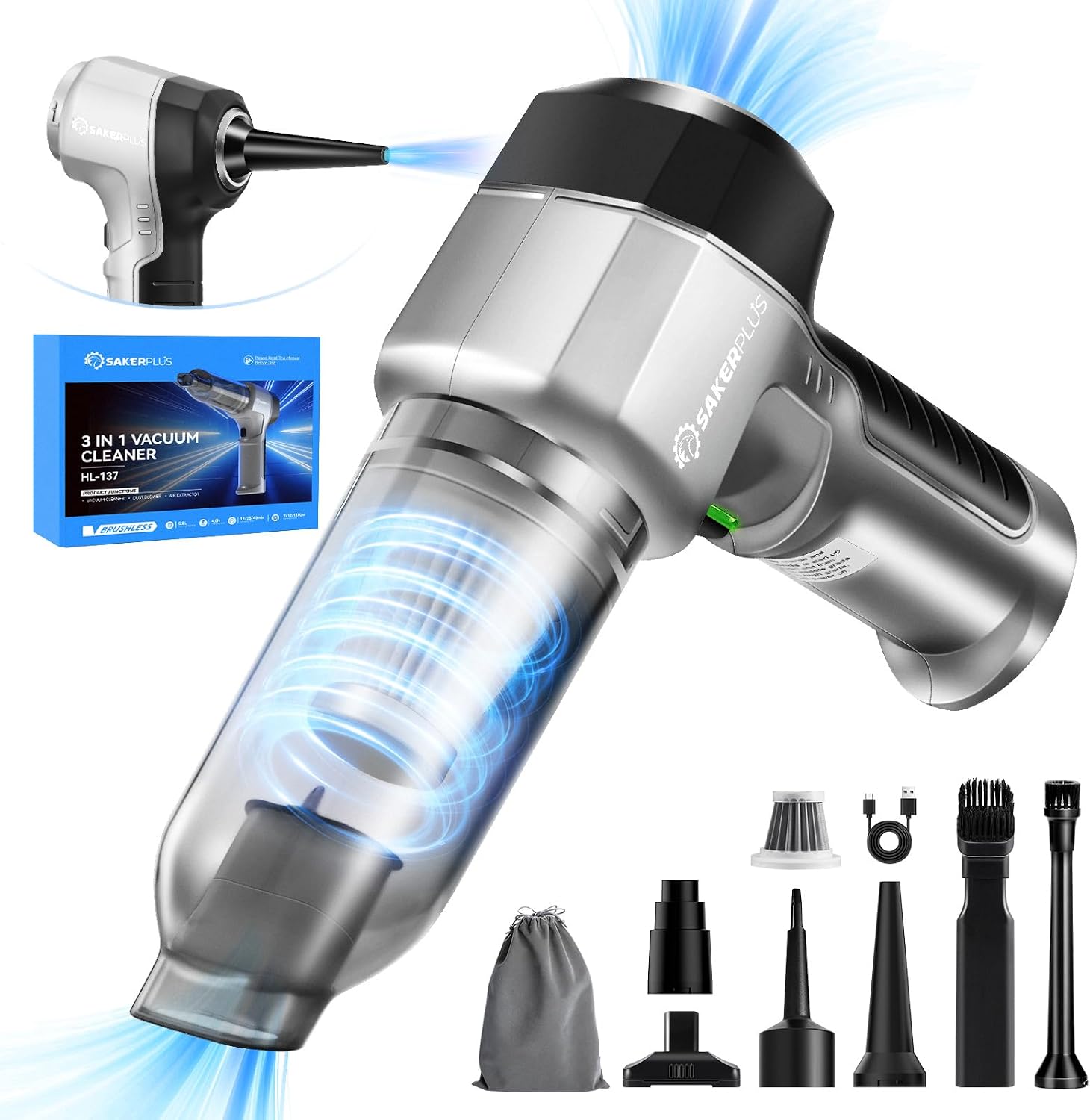 Unnecessary Sakerplus Mini Vacuum Cleaner 3 — WeirdThingsToBuy weird find