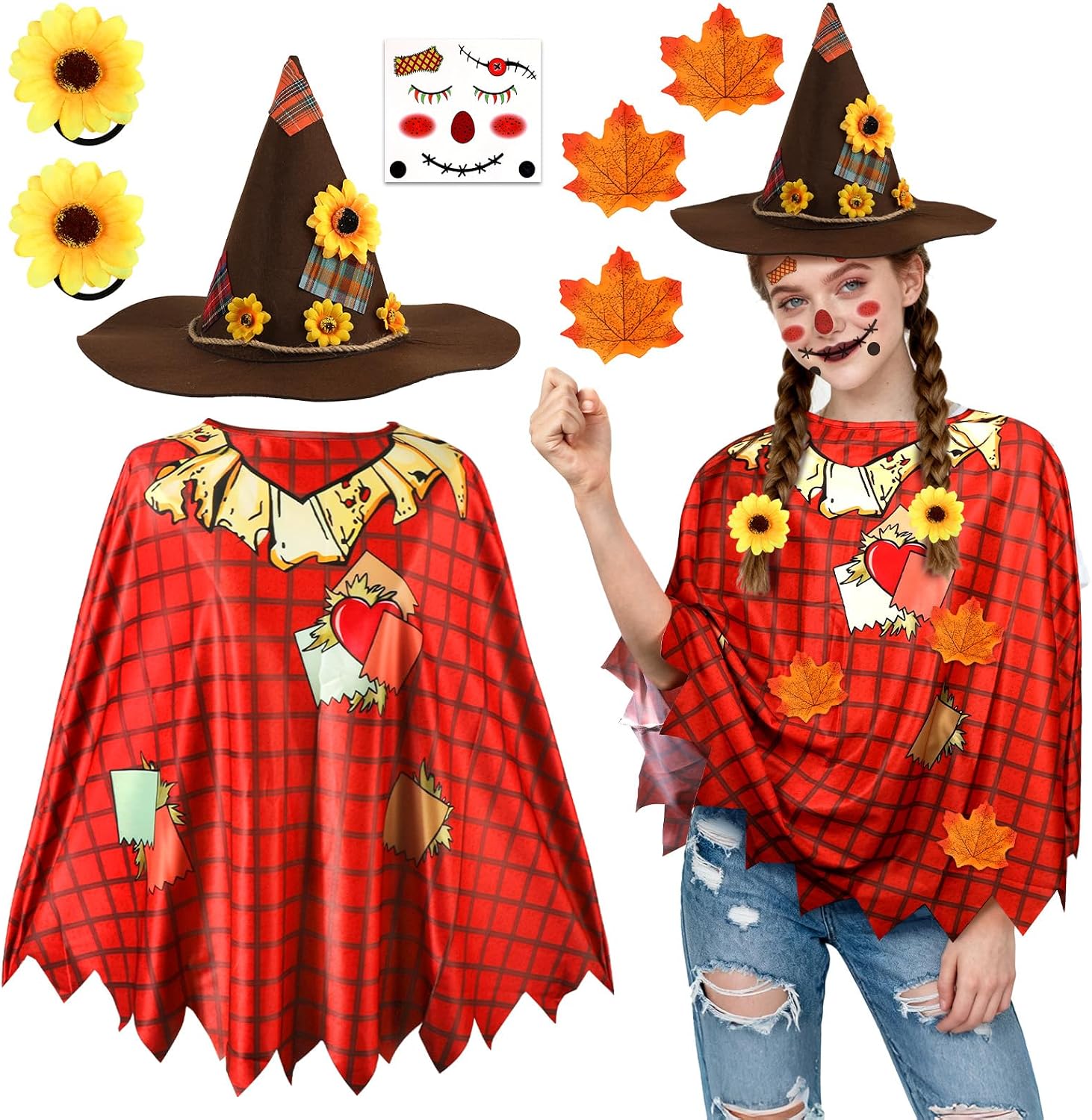 Unnecessary Scarecrow Costume Women Scarecrow Hat — WeirdThingsToBuy weird find