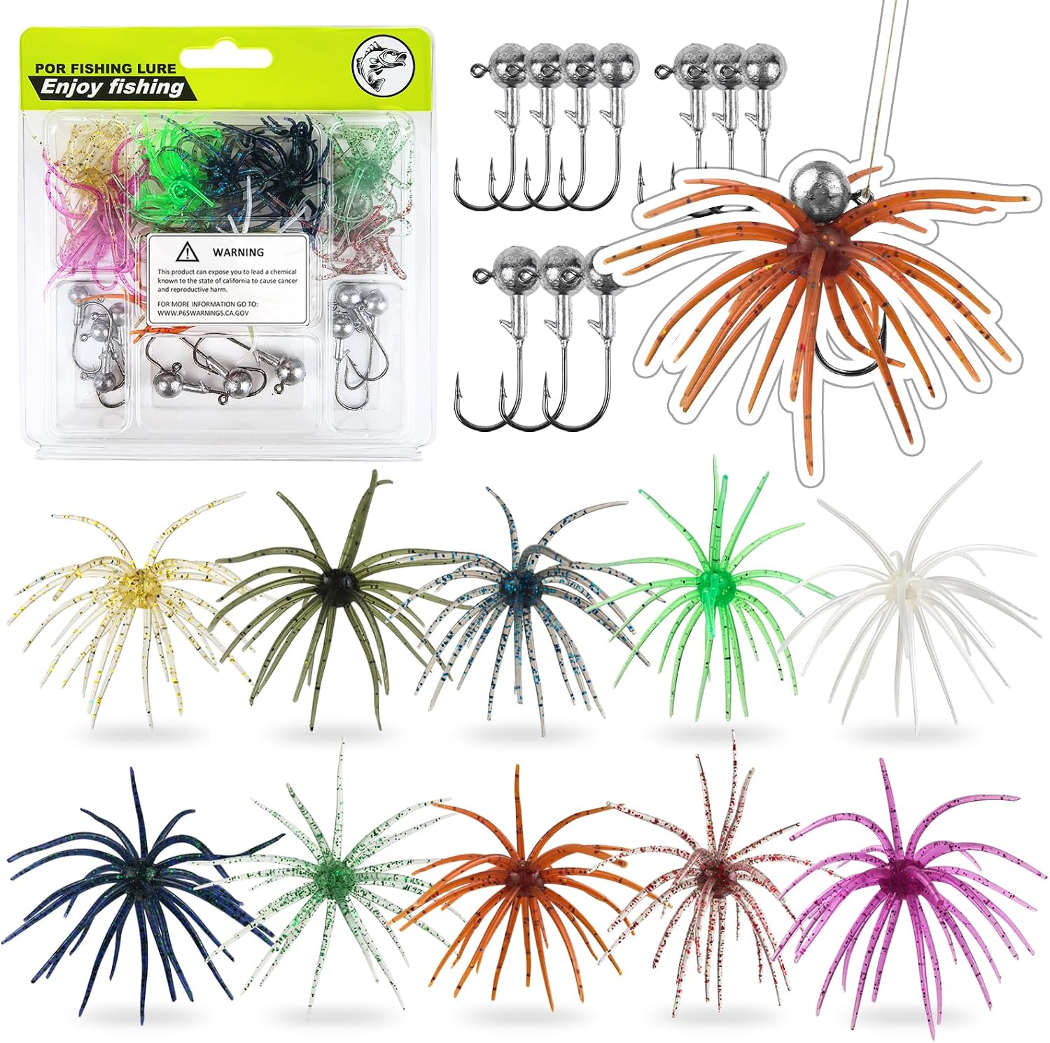 Unnecessary Sea Urchin Bait Soft Lure — WeirdThingsToBuy weird find