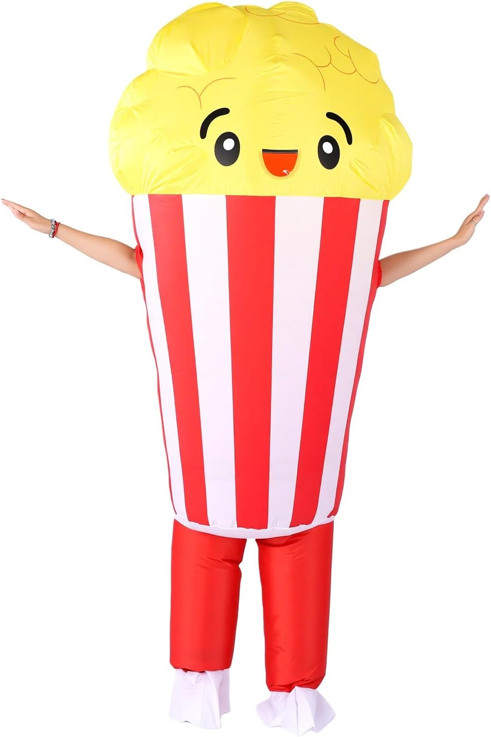 Unnecessary Seasons Popcorn Costume Inflatable Water — WeirdThingsToBuy weird find