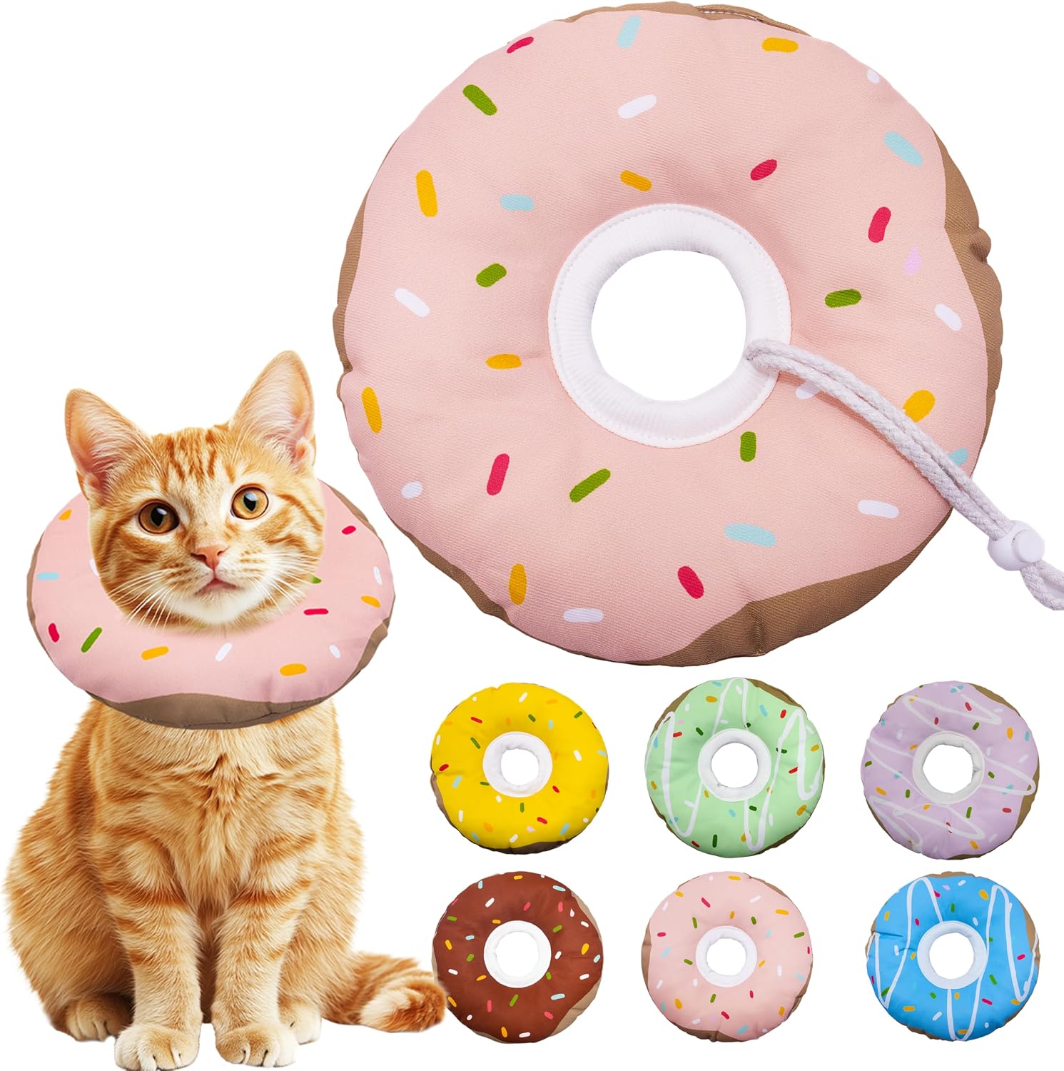 Unnecessary Seyezo Cat Cone Collar Soft — WeirdThingsToBuy weird find
