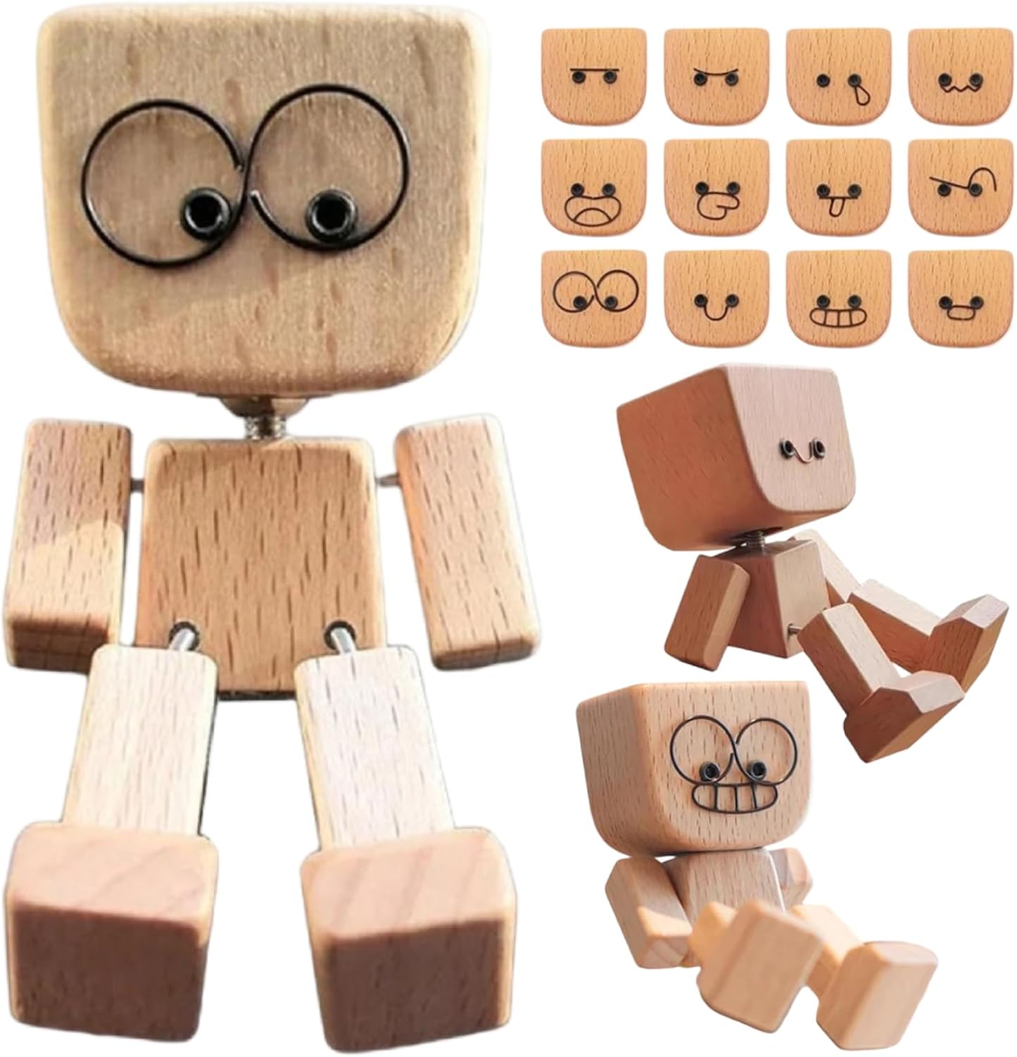 Unnecessary Shaking Wooden Man Shaking Wooden — WeirdThingsToBuy weird find