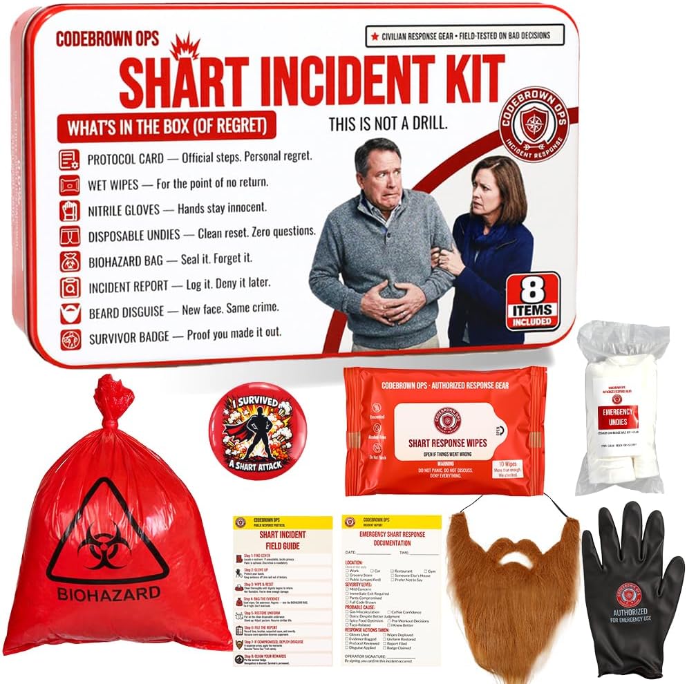 Unnecessary Shart Incident Kit Men — WeirdThingsToBuy weird find
