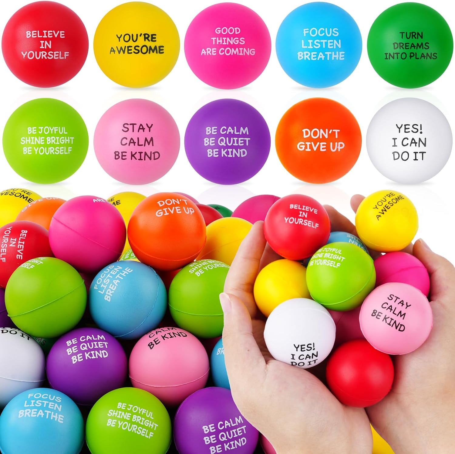 Unnecessary Shqdd100pcs Stress Balls Stress Balls — WeirdThingsToBuy weird find