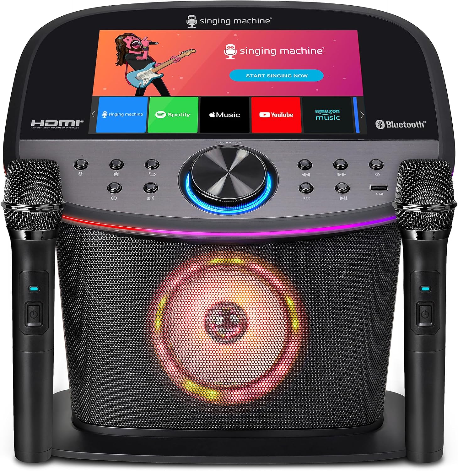 Unnecessary Singing Machine Karaoke Machine Screen — WeirdThingsToBuy weird find
