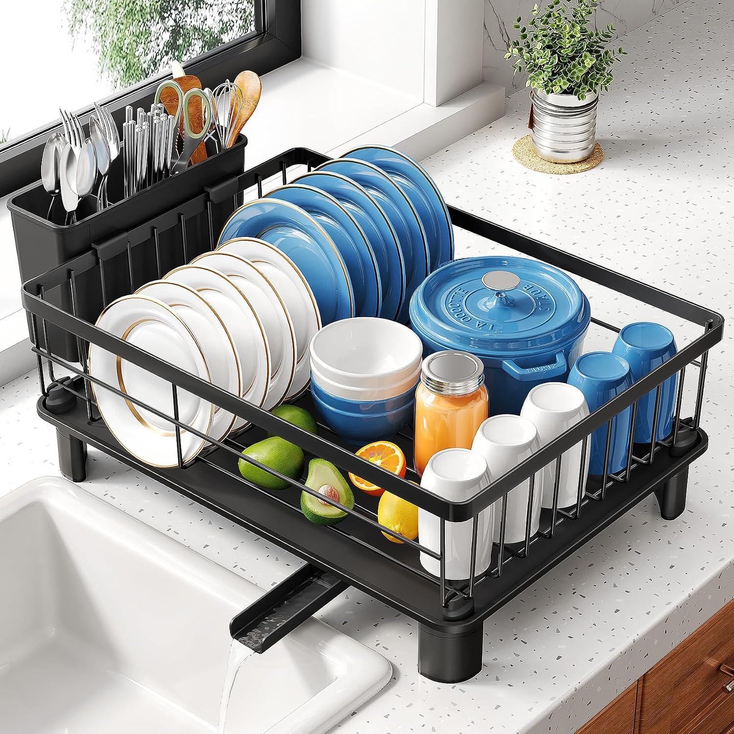 Unnecessary Sntd Dish Drying Rack Small — WeirdThingsToBuy weird find