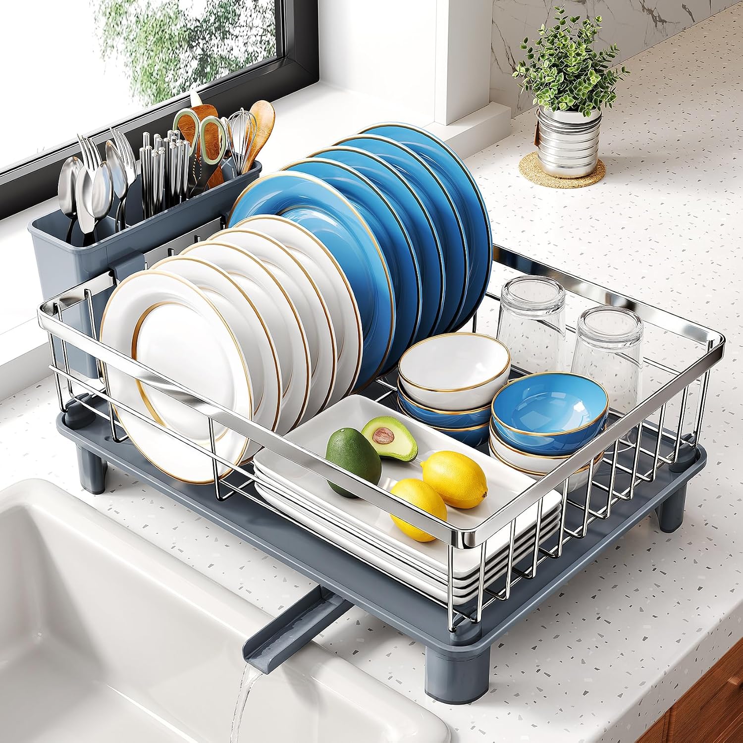 Unnecessary Sntd Dish Drying Rack Small — WeirdThingsToBuy weird find