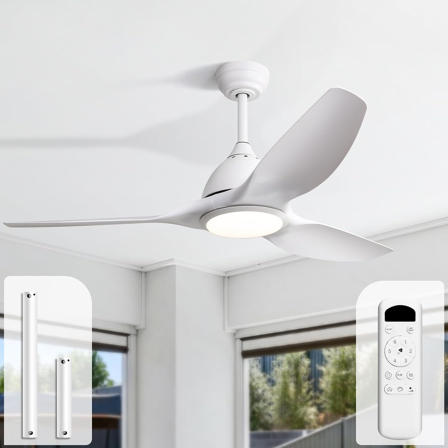 Unnecessary Sofucor 52 Inch Ceiling Fan — WeirdThingsToBuy weird find