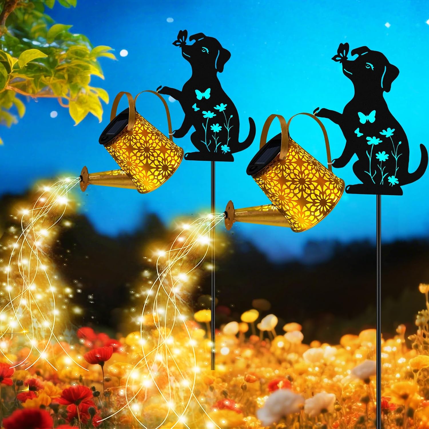 Unnecessary Solar Lights Outdoor Dog Solar — WeirdThingsToBuy weird find