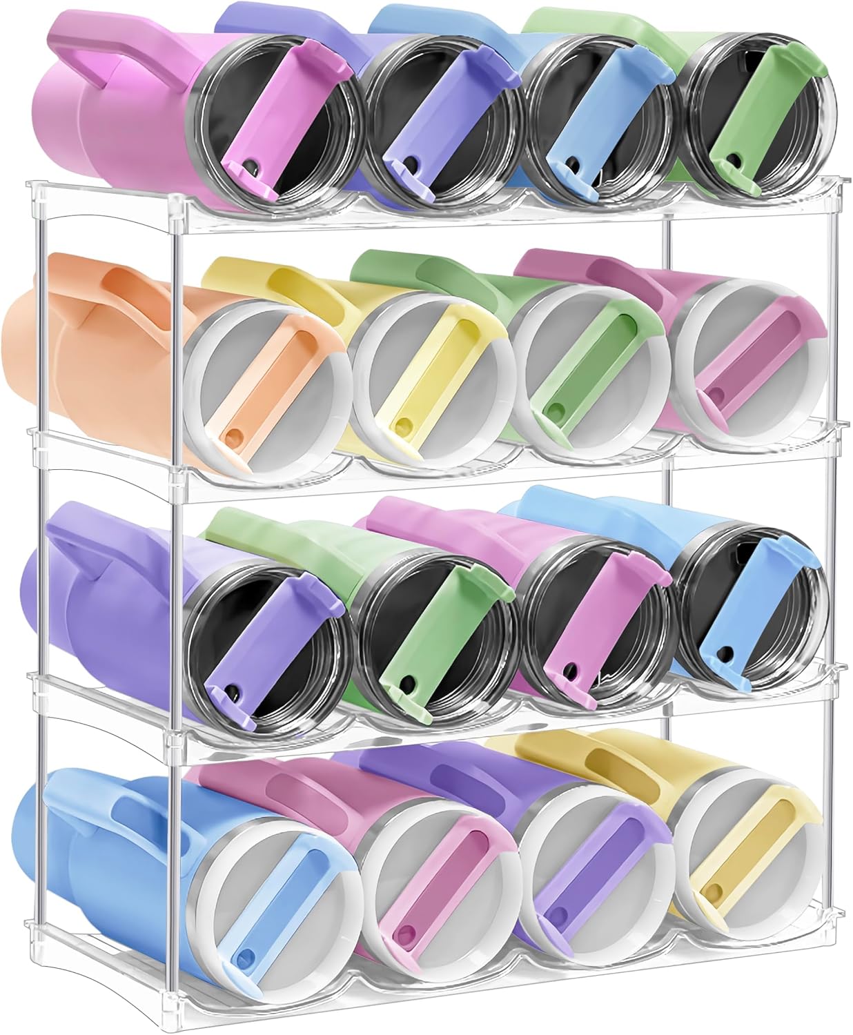 Unnecessary Spaclear Water Bottle Organizer — WeirdThingsToBuy weird find