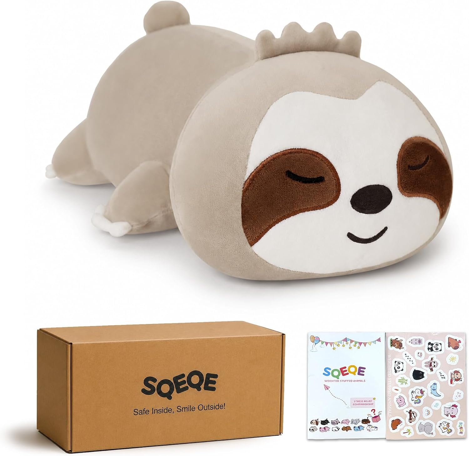 Unnecessary Sqeqe Weighted Sloth Plush Weighted — WeirdThingsToBuy weird find