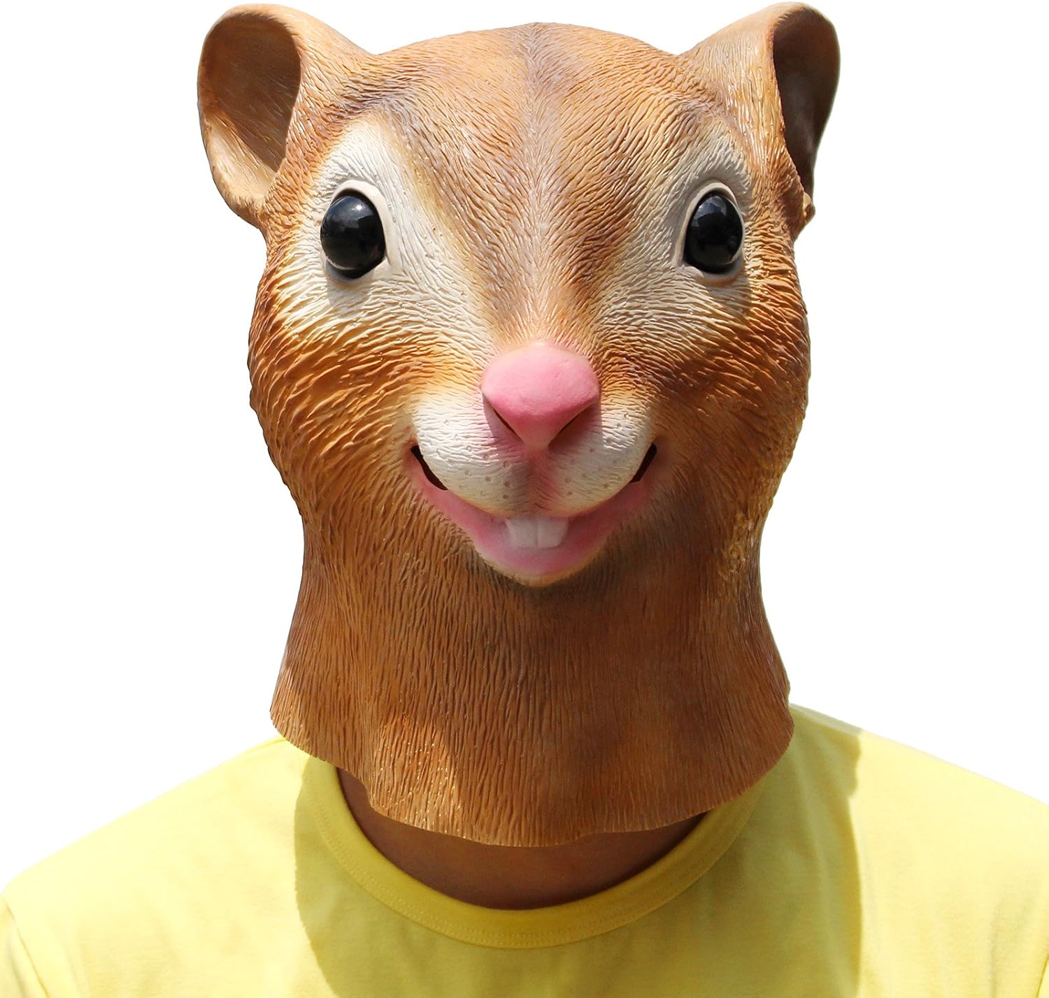 Unnecessary Squirrel Mask Halloween Latex Animal — WeirdThingsToBuy weird find