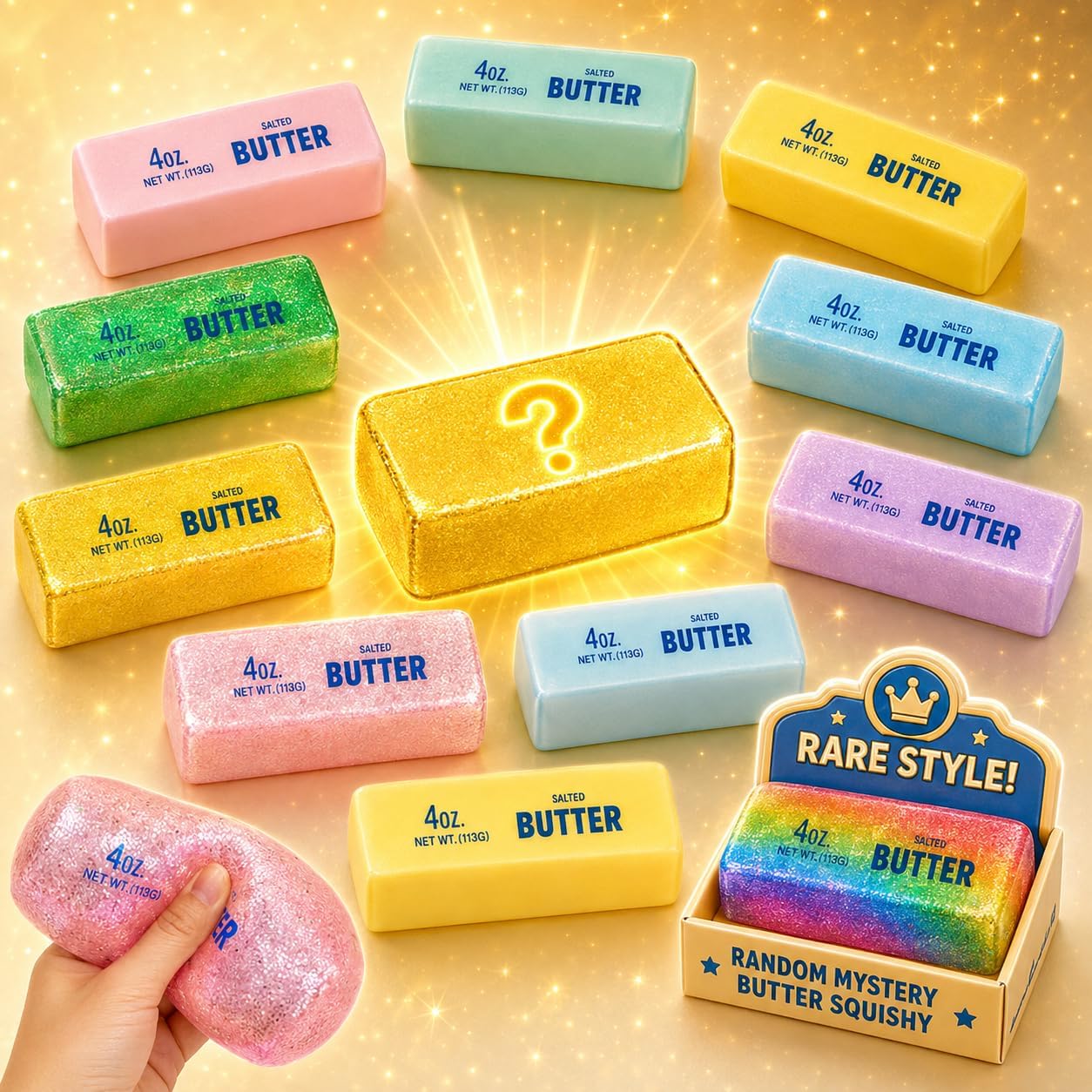 Unnecessary Surprise Butter Squishy — WeirdThingsToBuy weird find