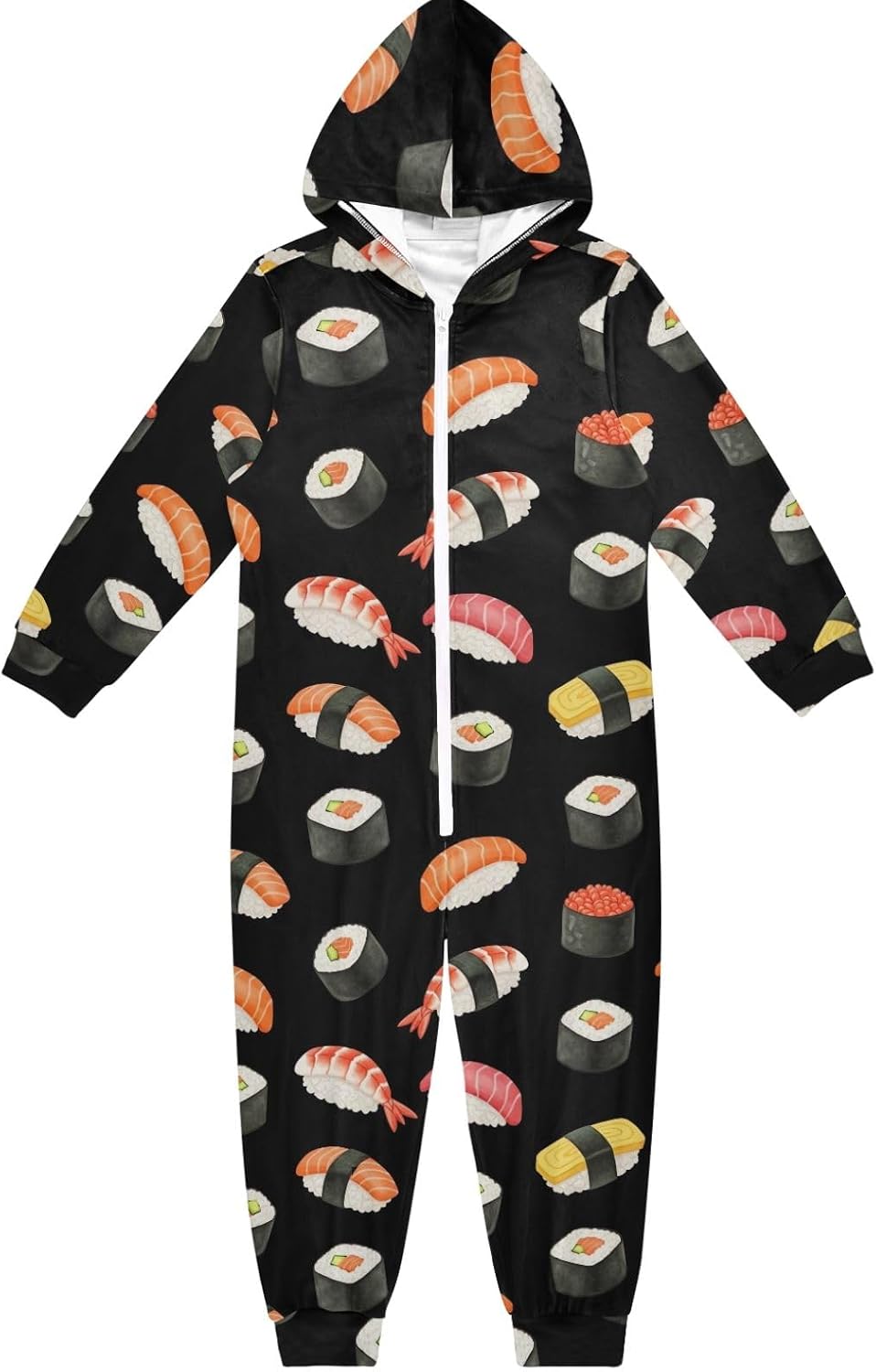 Unnecessary Sushi Black Unisex Kids Onesie — WeirdThingsToBuy weird find