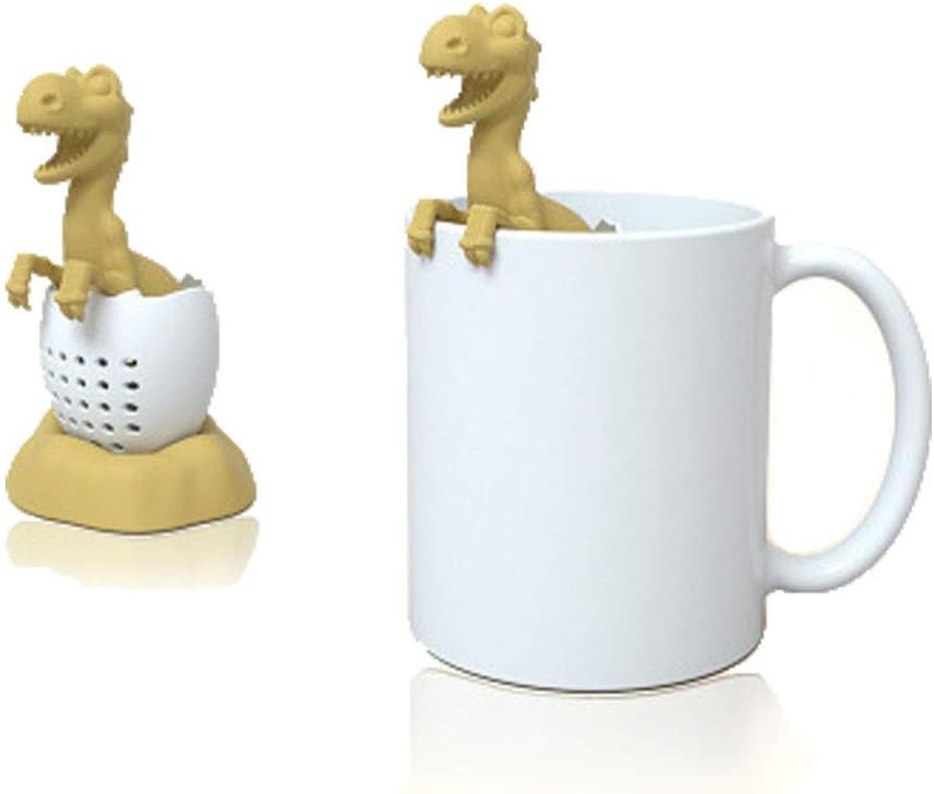 Unnecessary Tea Infuser Dinosaur Eggshell Filter — WeirdThingsToBuy weird find