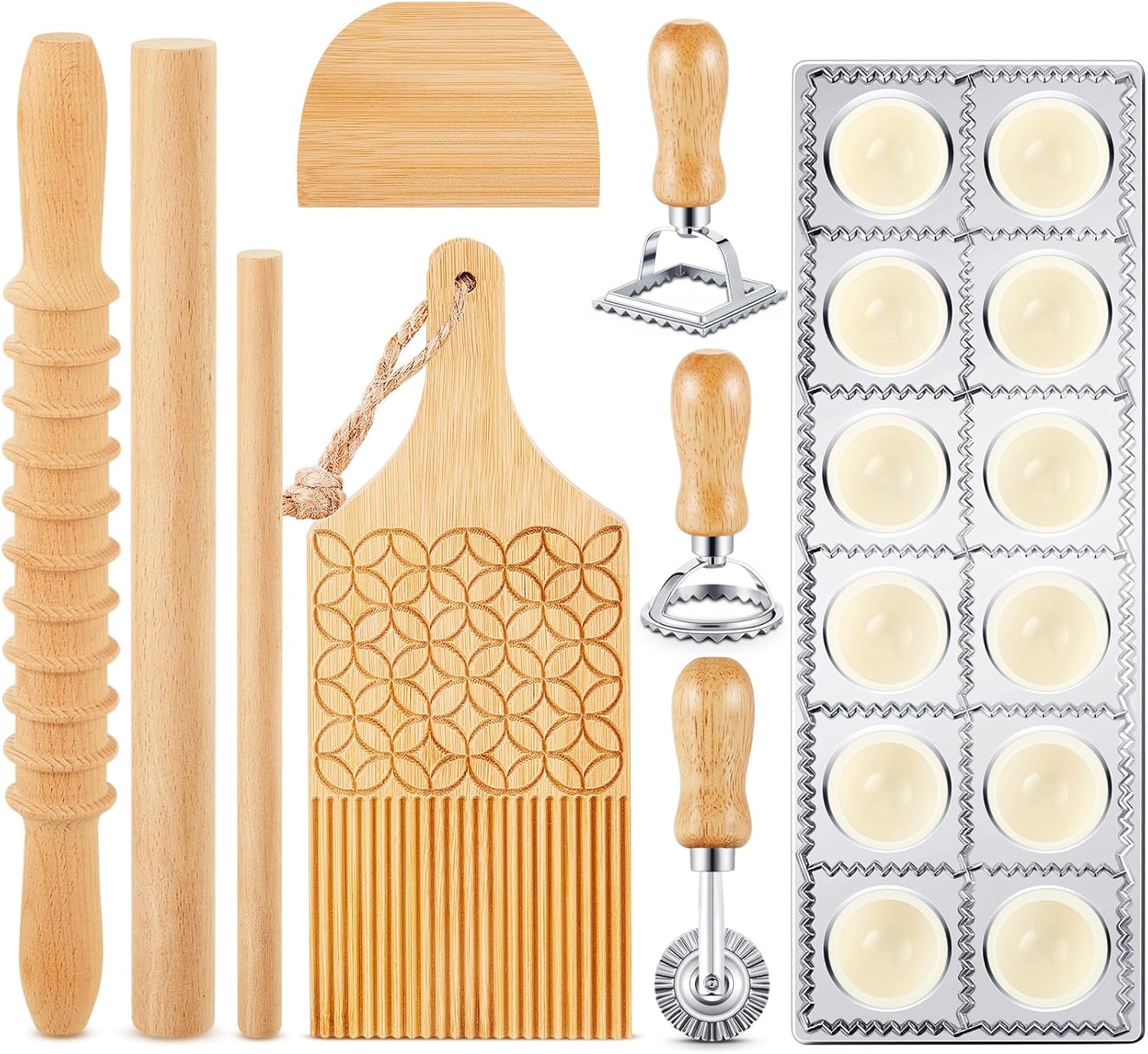 Unnecessary Tioncy 9 Ravioli Maker Cutter — WeirdThingsToBuy weird find