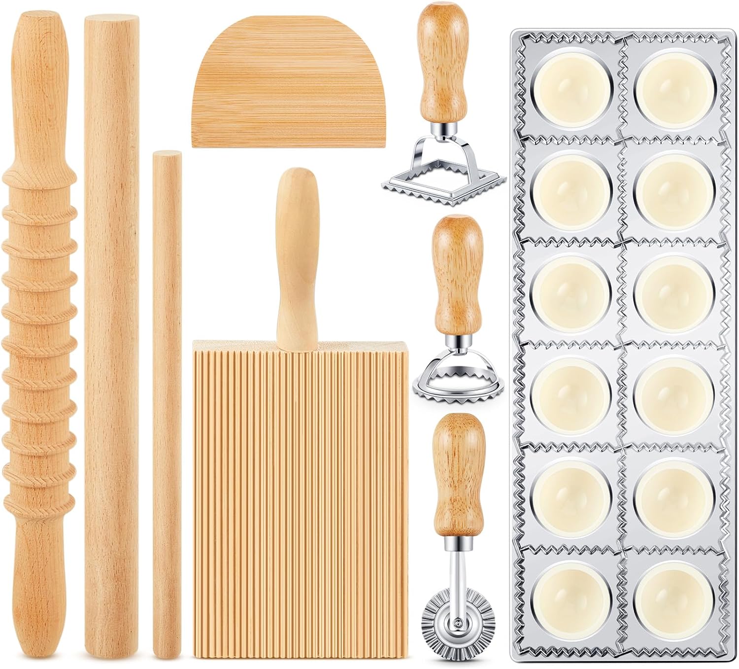 Unnecessary Tioncy 9 Ravioli Mold Kit — WeirdThingsToBuy weird find