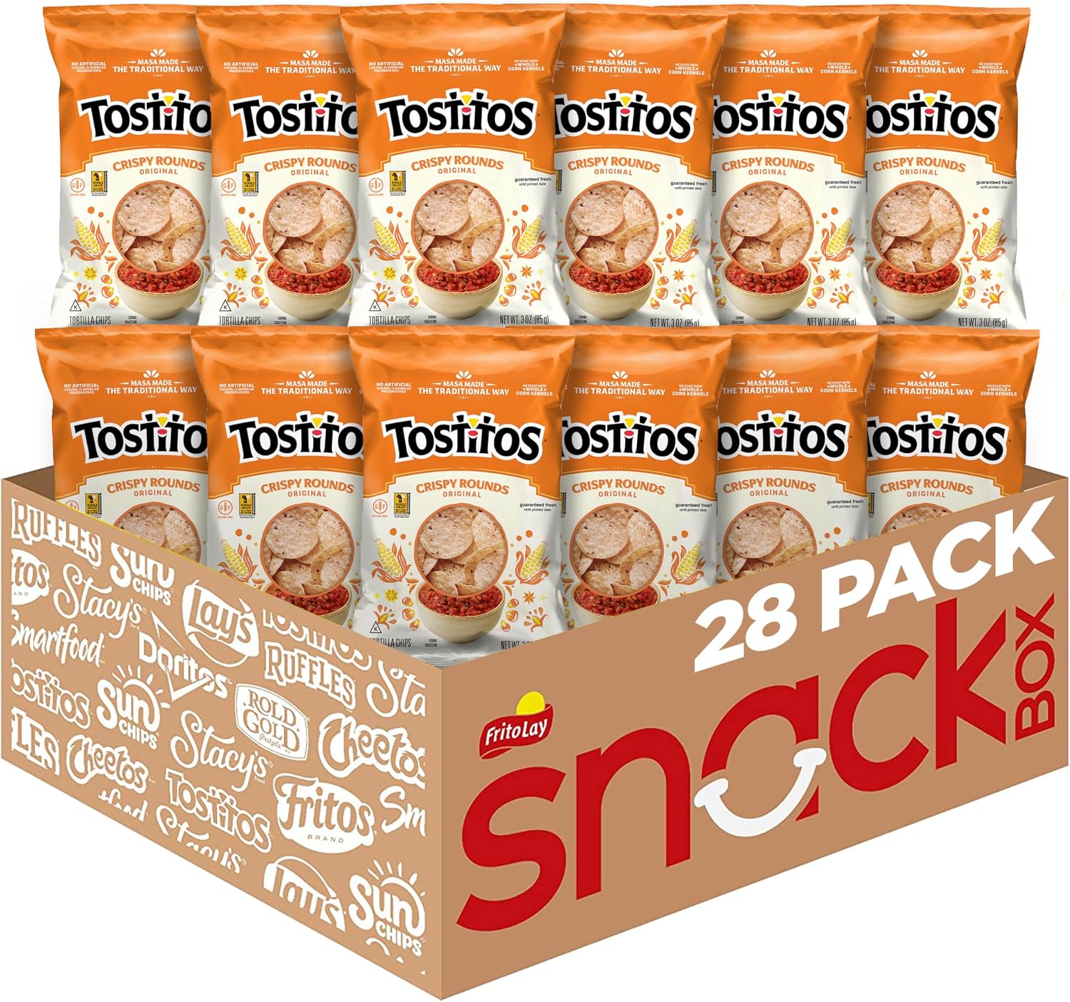 Unnecessary Tostitos Crispy Rounds Tortilla Chips — WeirdThingsToBuy weird find
