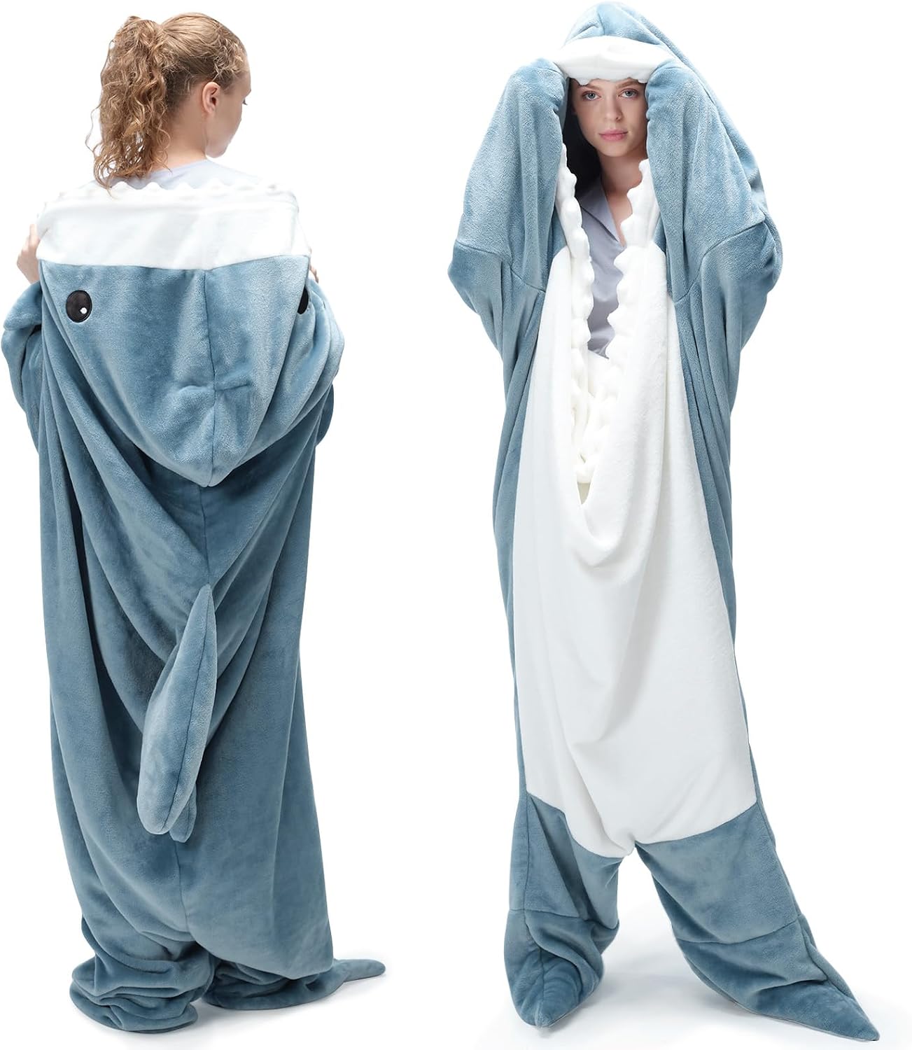 Unnecessary Touchat Shark Blanket Adult Super — WeirdThingsToBuy weird find