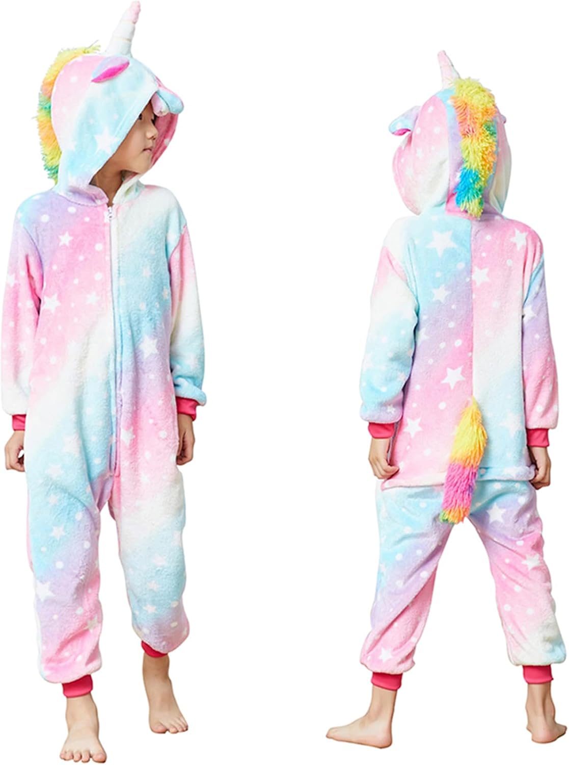 Unnecessary Unicorn Onesie Kids Animal Pajamas — WeirdThingsToBuy weird find