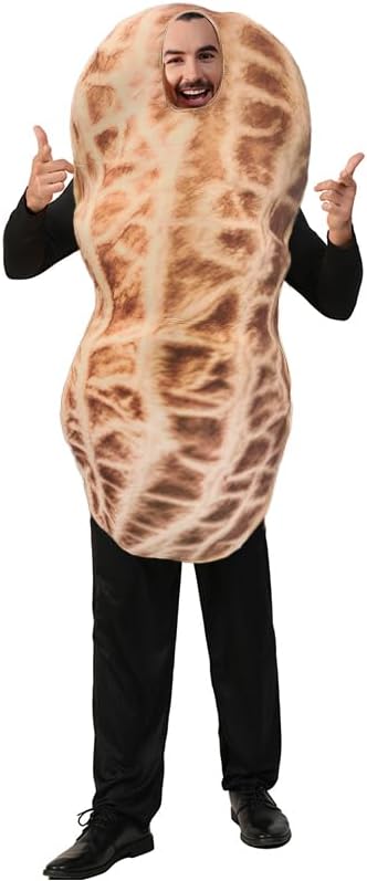 Unnecessary Unisex Adult Peanut Costume Halloween — WeirdThingsToBuy weird find