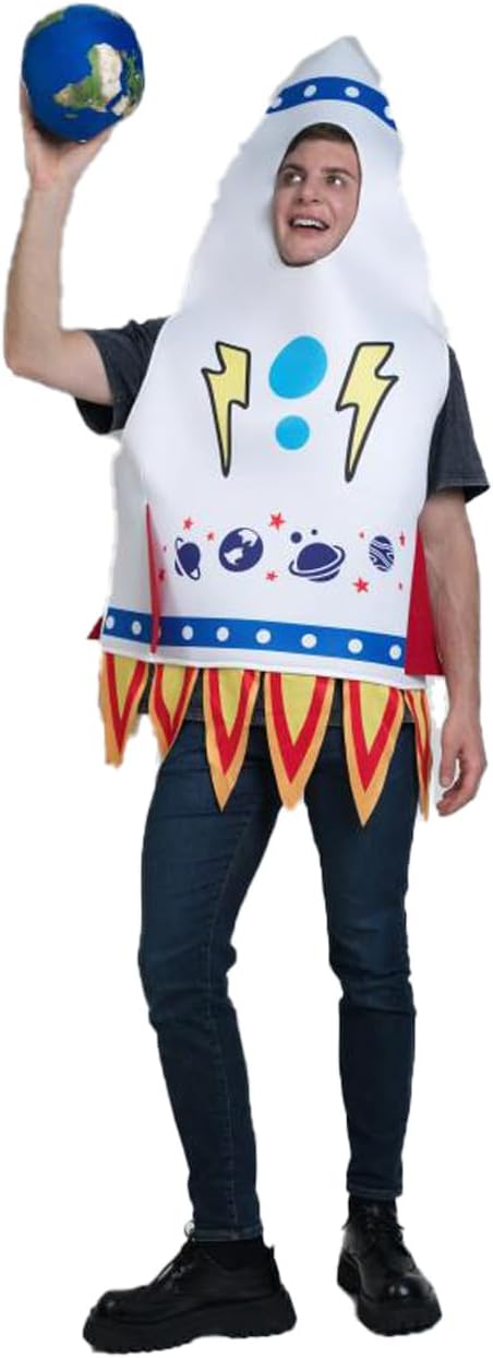 Unnecessary Unisex Adult Rocket Costume Funny — WeirdThingsToBuy weird find