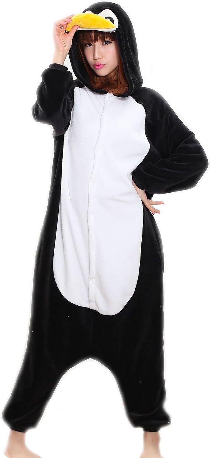 Unnecessary Unisex Penguin Onesies Adult One — WeirdThingsToBuy weird find