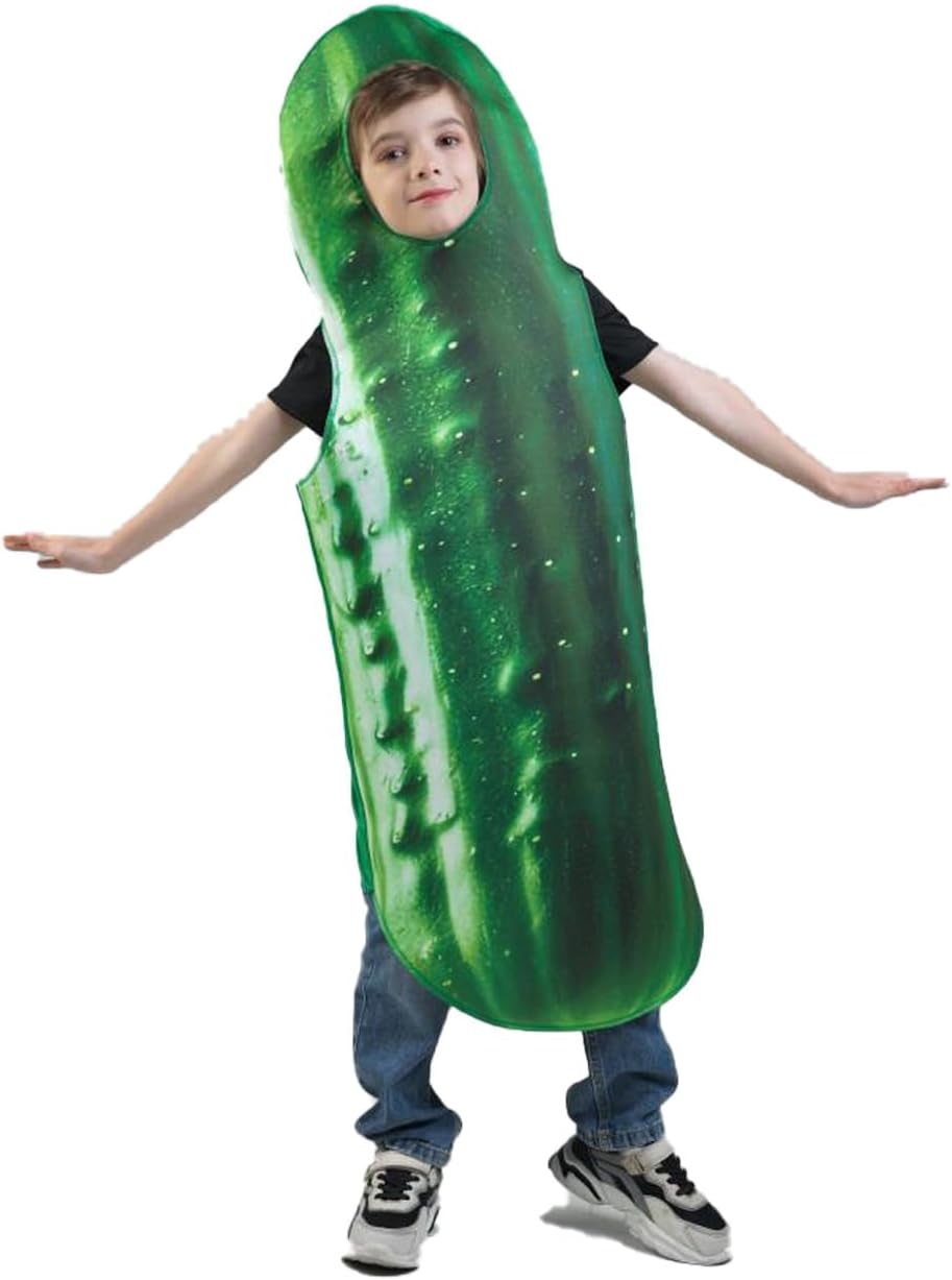 Unnecessary Unisex Youth Pickle Costume Food — WeirdThingsToBuy weird find