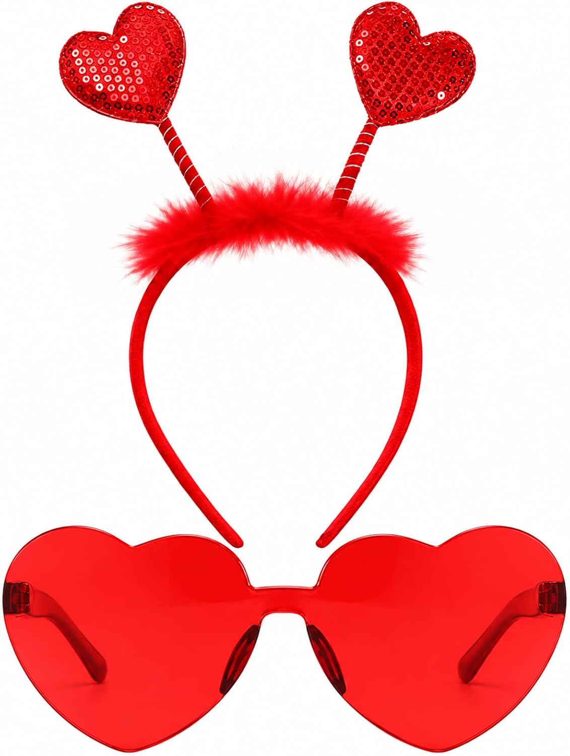 Unnecessary Valentine's Day Heart Headband & — WeirdThingsToBuy weird find