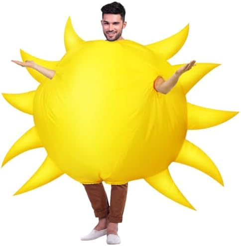 Unnecessary Velmitten Sun Costume Inflatable Adults — WeirdThingsToBuy weird find