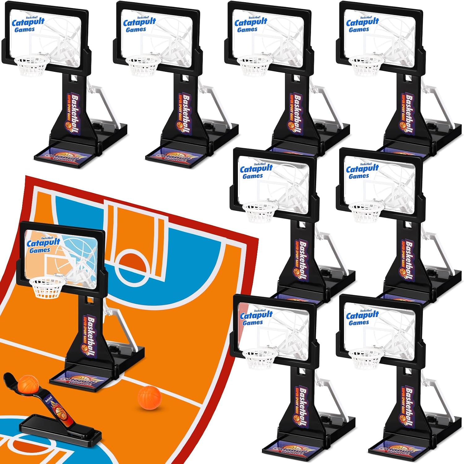 Unnecessary Viorawhite 8 Pack Basketball Game — WeirdThingsToBuy weird find