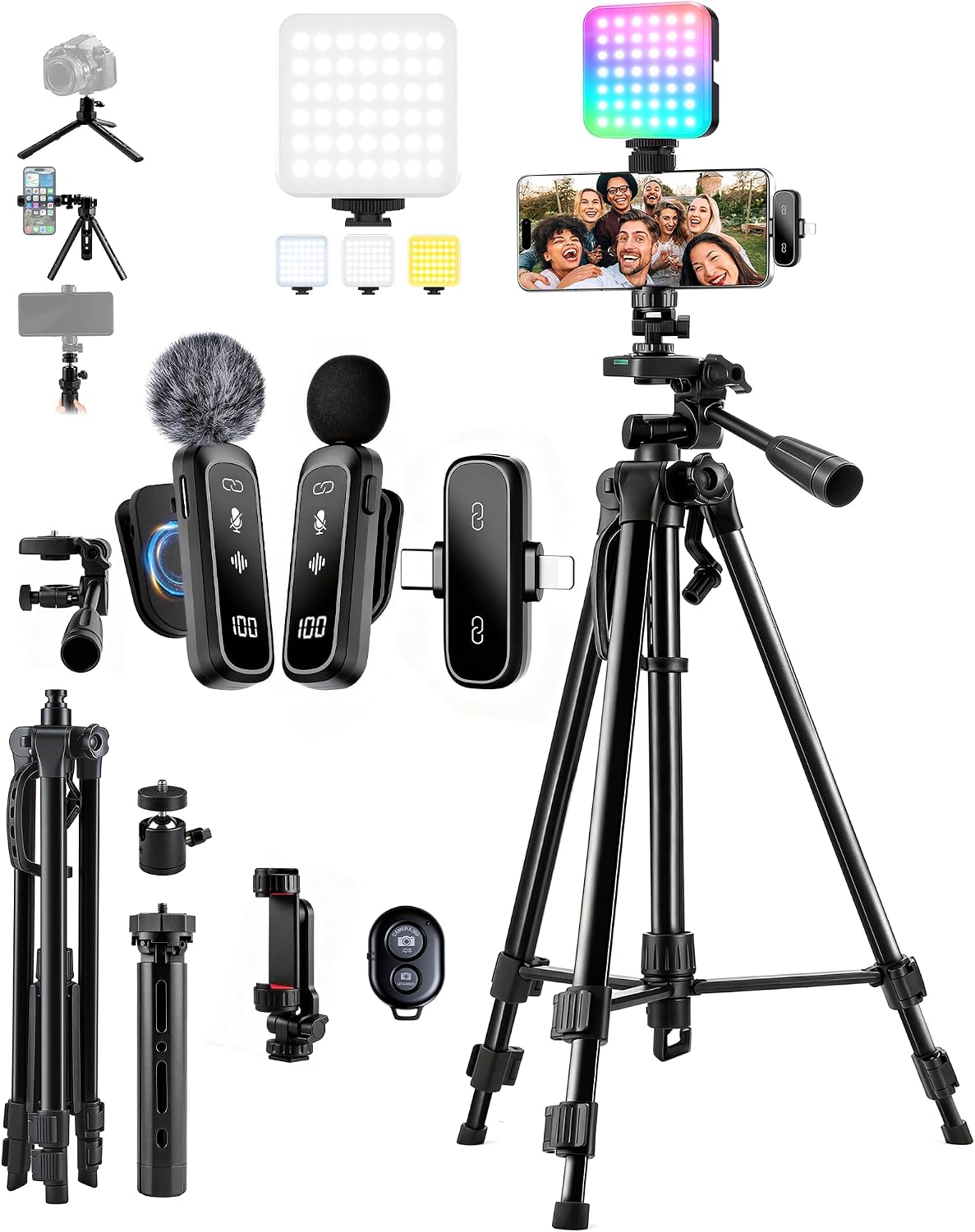 Unnecessary Vlogging Kit Iphone Android Tiktok — WeirdThingsToBuy weird find